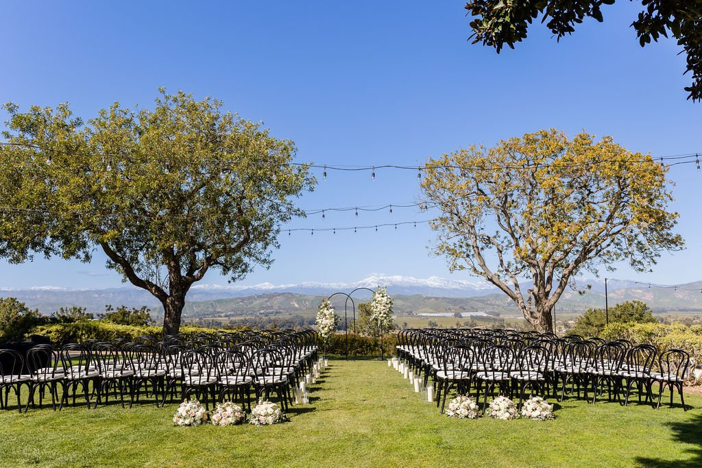 www.santabarbarawedding.com | Events by Fran | Kelsey Rinaldi | Spanish Hills Club | Casa Blanca Flowers | Amigo Party Rentals | Ceremony Set Up