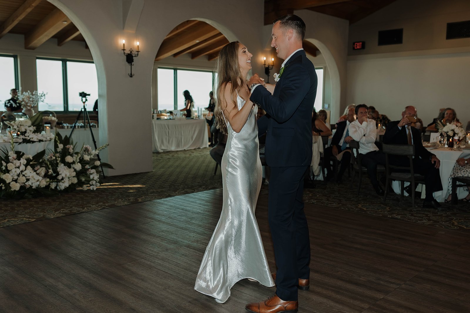 www.santabarbarawedding.com | Gatherings for Good | Sophia Savage | Cabrillo Pavilion | The English Garden | Grace Loves Lace | Vox DJs | Couple’s First Dance