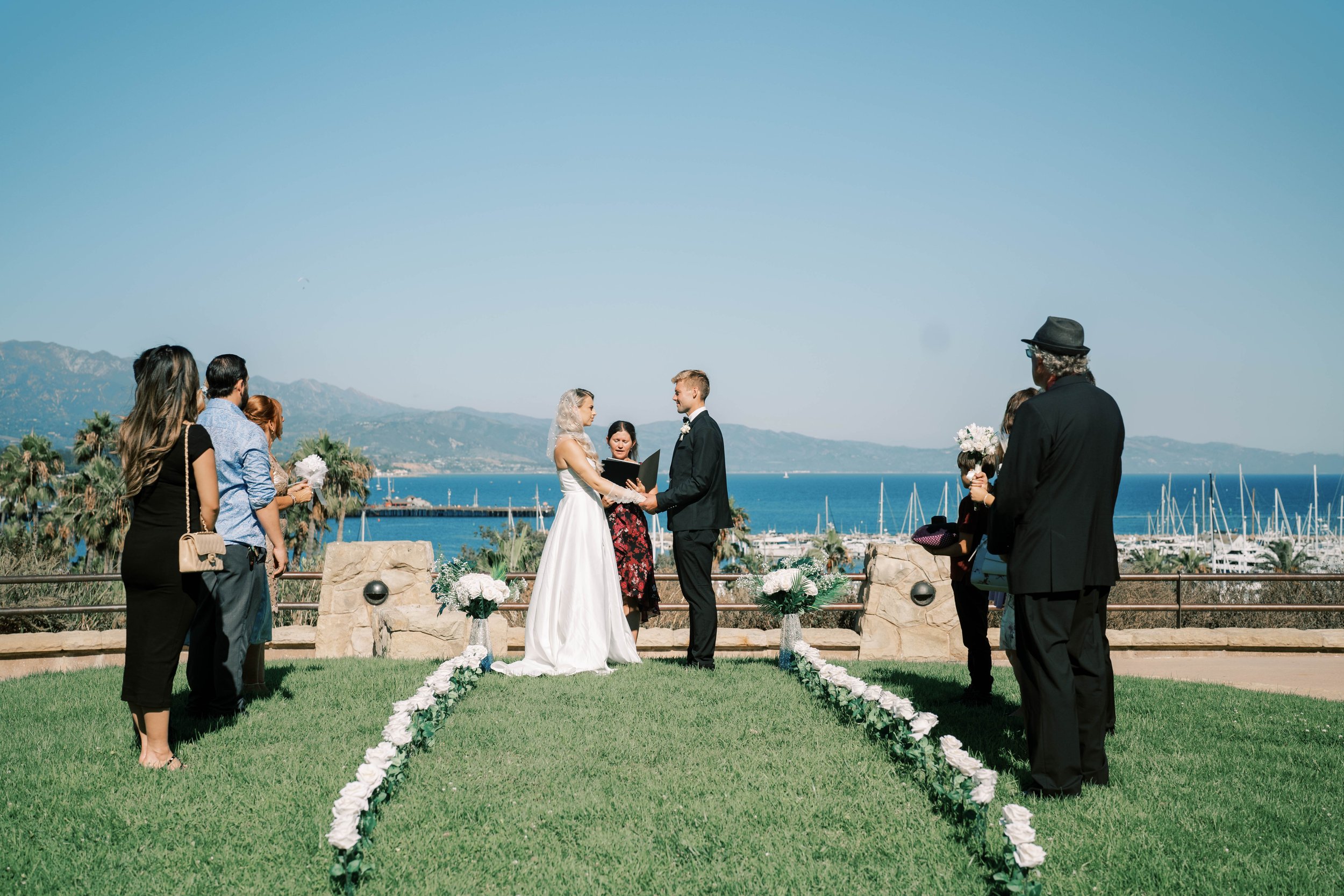 www.santabarbarawedding.com | Santa Barbara City College | Winslow Maxwell Overlook | Parker Strehlow | Michael Ambrozewicz | Nora Ambrozewicz | The Ceremony