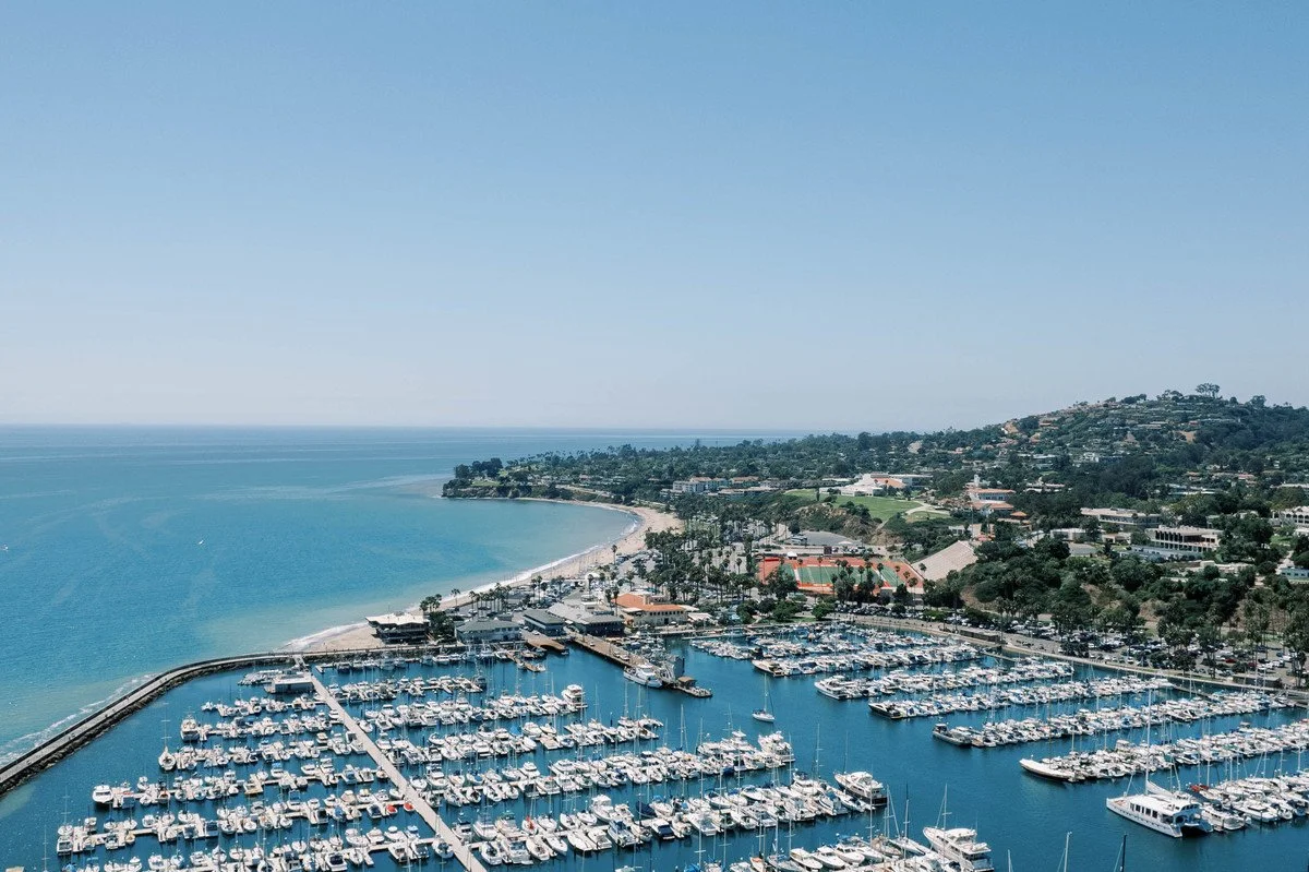 Micro Wedding Ceremony with Panoramic Views at Santa Barbara City College