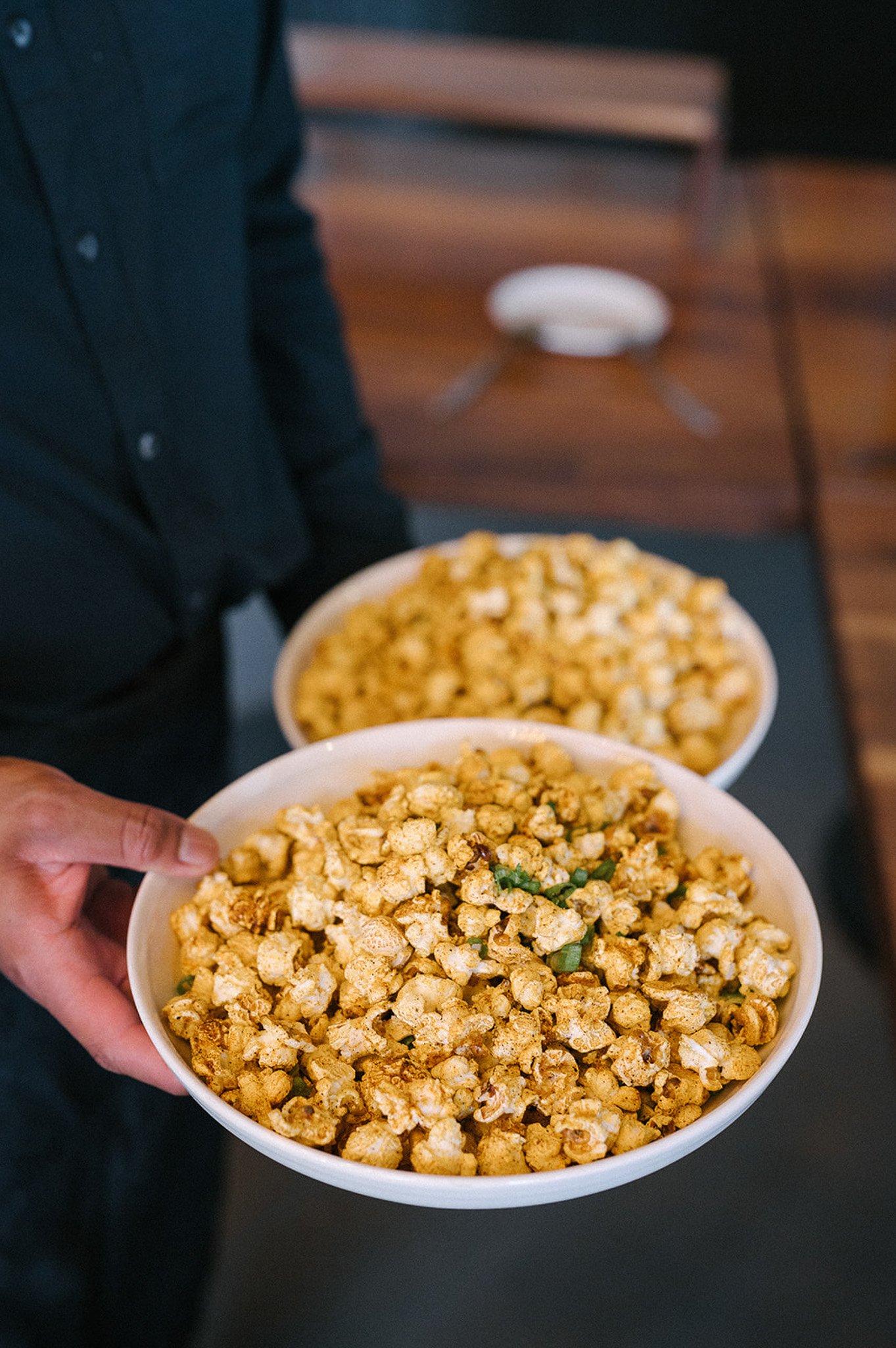 www.santabarbarawedding.com | Acme Hospitality | The Lark | Haley Garces | Bowls of Seasoned Popcorn