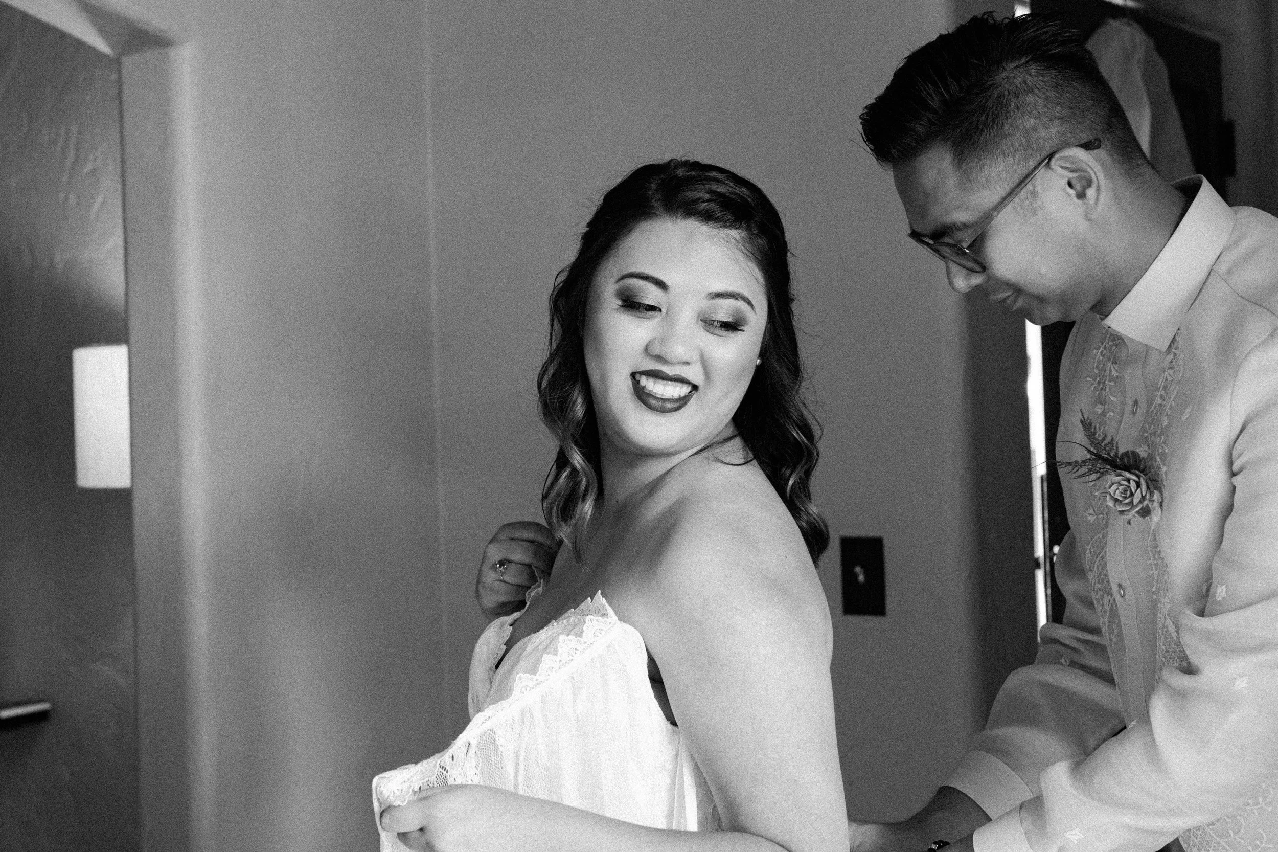 Moments Monday: An Intimate Moment Between the Bride and Groom