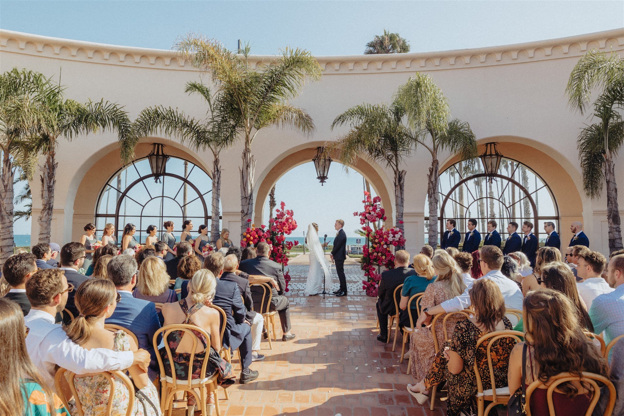 www.santabarbarawedding.com | Hilton Beachfront Resort | LuckEleven Events | Brocoff Photography | Once Upon A Florist | Amigo Party Rentals | Sarah Seven | Pretty Please Beauty | The Ceremony