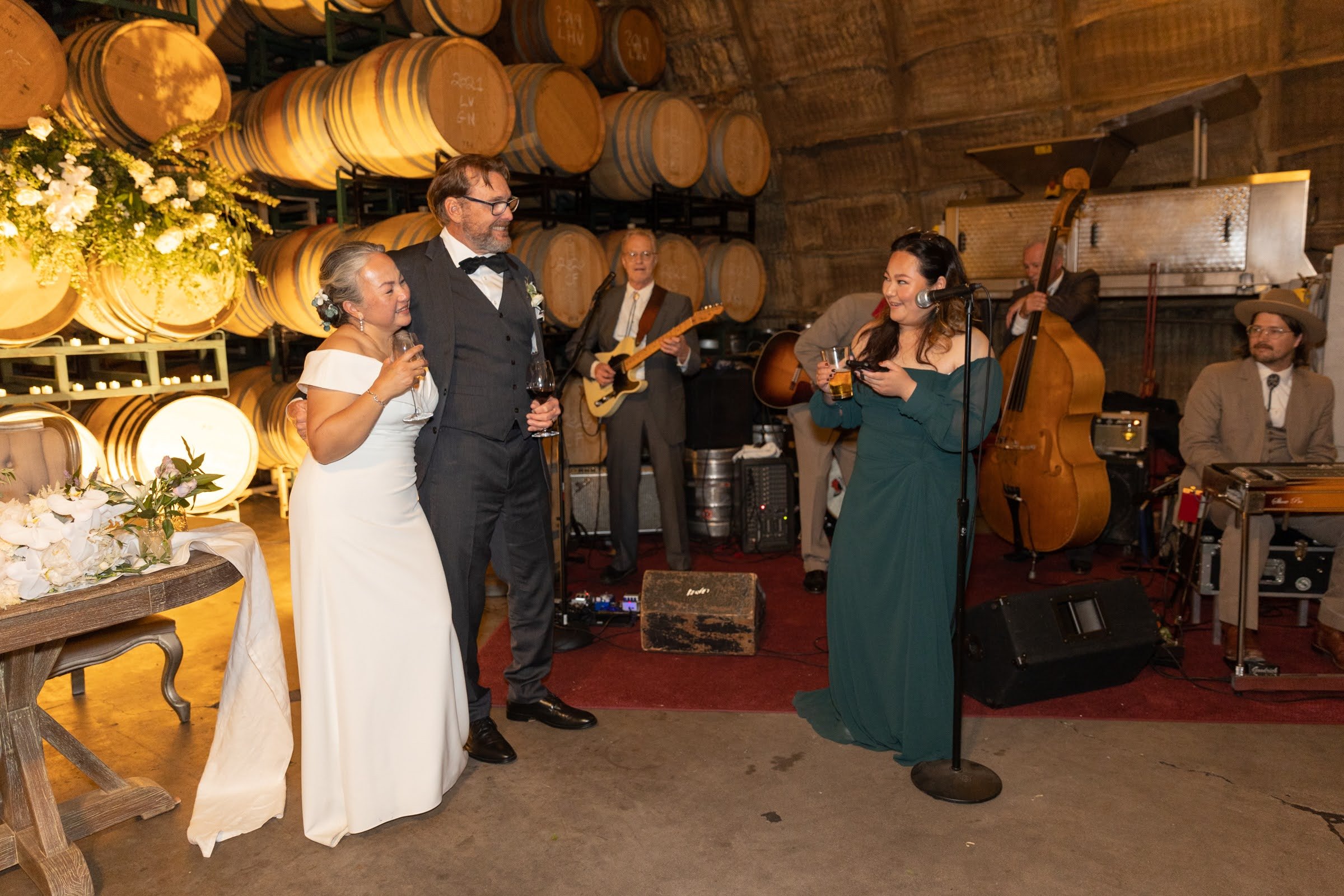 www.santabarbarawedding.com | Emily Hart-Roberts | Carr Winery | Felici Events | Ella &amp; Louie | The Tent Merchant | Rogue Styling | Speeches at Reception