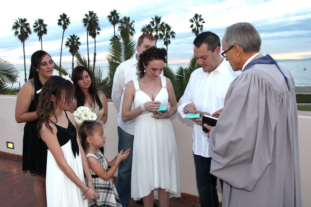 Santa Barbara Wedding Style | santabarbaraweddingstyle.com | Father Jerry Bellamy