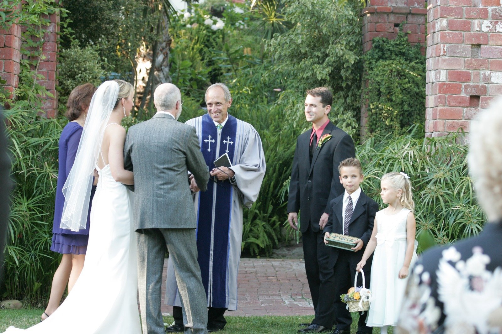 Santa Barbara Wedding Style | santabarbaraweddingstyle.com | Father Jerry Bellamy