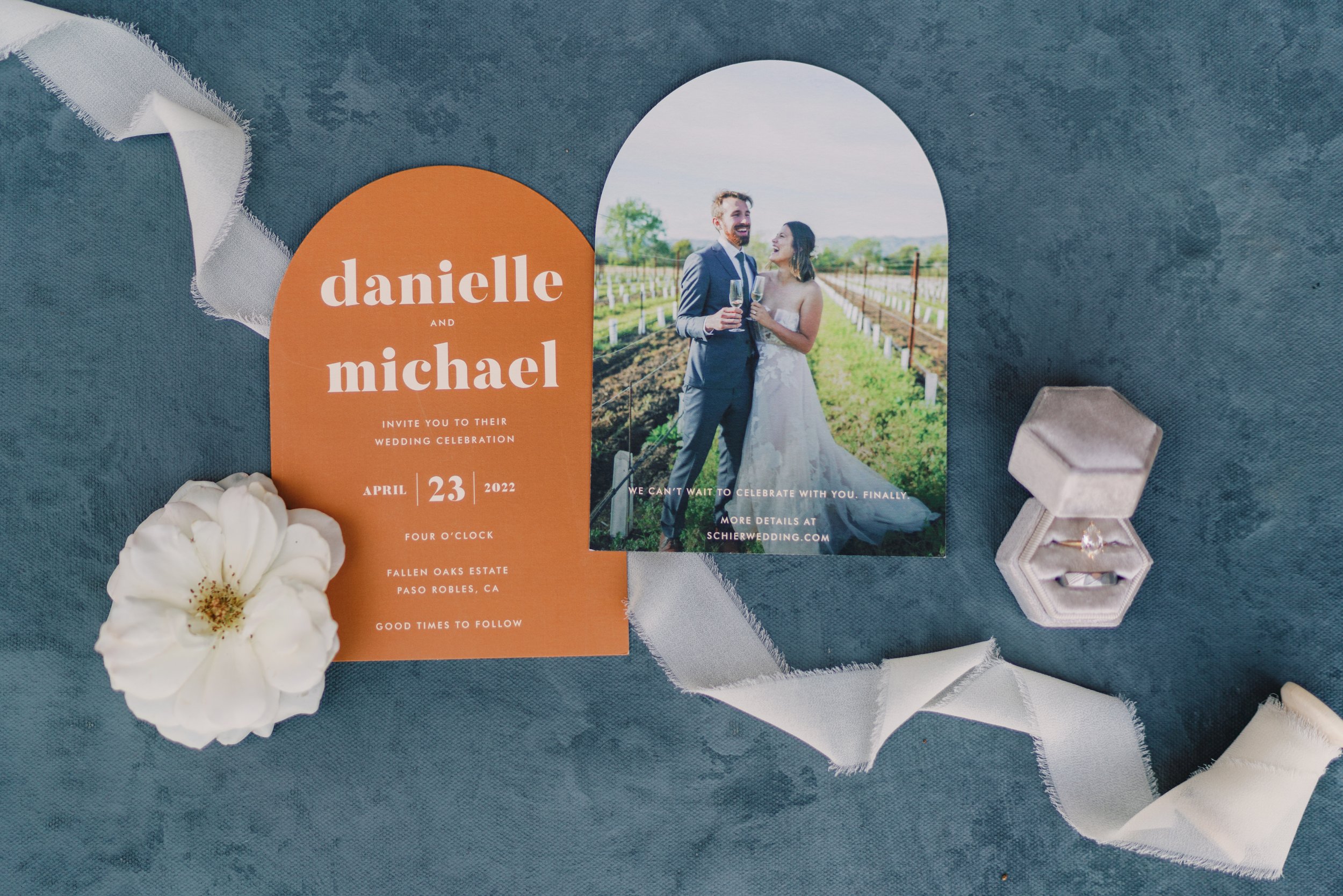 www.santabarbarawedding.com | Augusta Ottillia Photography | Megan Rose Events | Fallen Oaks Estate | Brooke Edelman | Wedding Invitations 