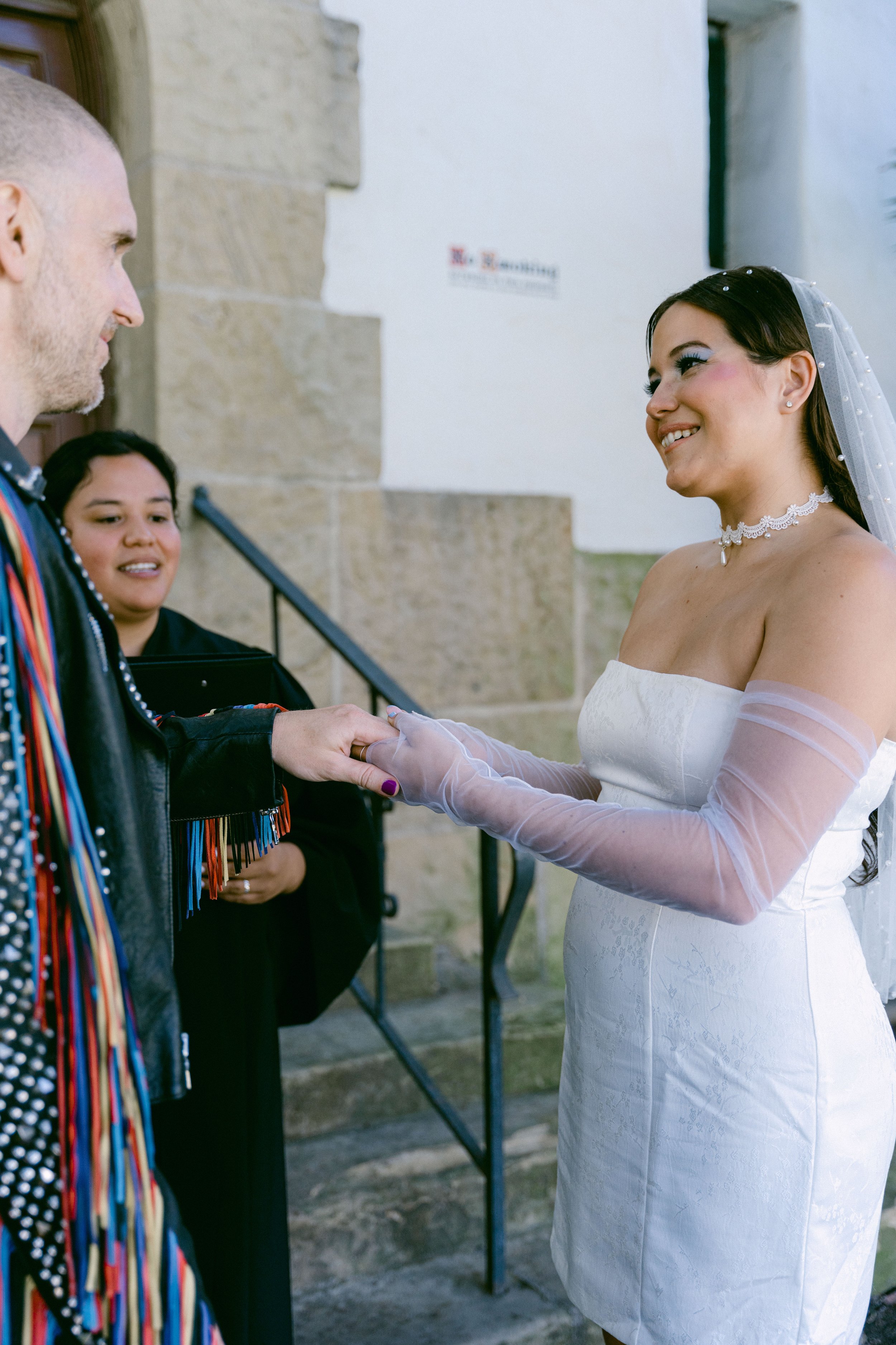 www.santabarbarawedding.com | Santa Barbara Courthouse | The Bomani’s | Couple's Ceremony