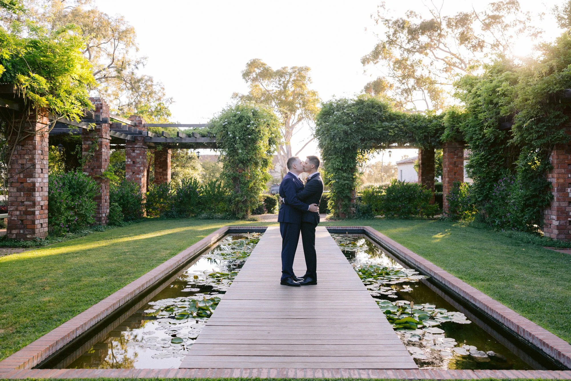 www.santabarbarawedding.com | Kyle London Photography | Belmond El Encanto | Gatherings for Good | Blooms of Santa Barbara | Chi Beauty Artistry | Grooms After Ceremony