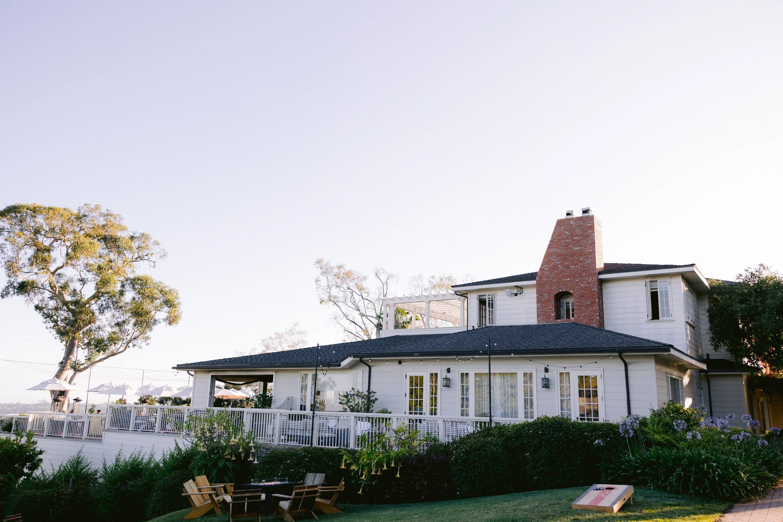 www.santabarbarawedding.com | Kyle London Photography | Belmond El Encanto | Gatherings for Good | Blooms of Santa Barbara | The Tent Merchant | View from Outside Venue