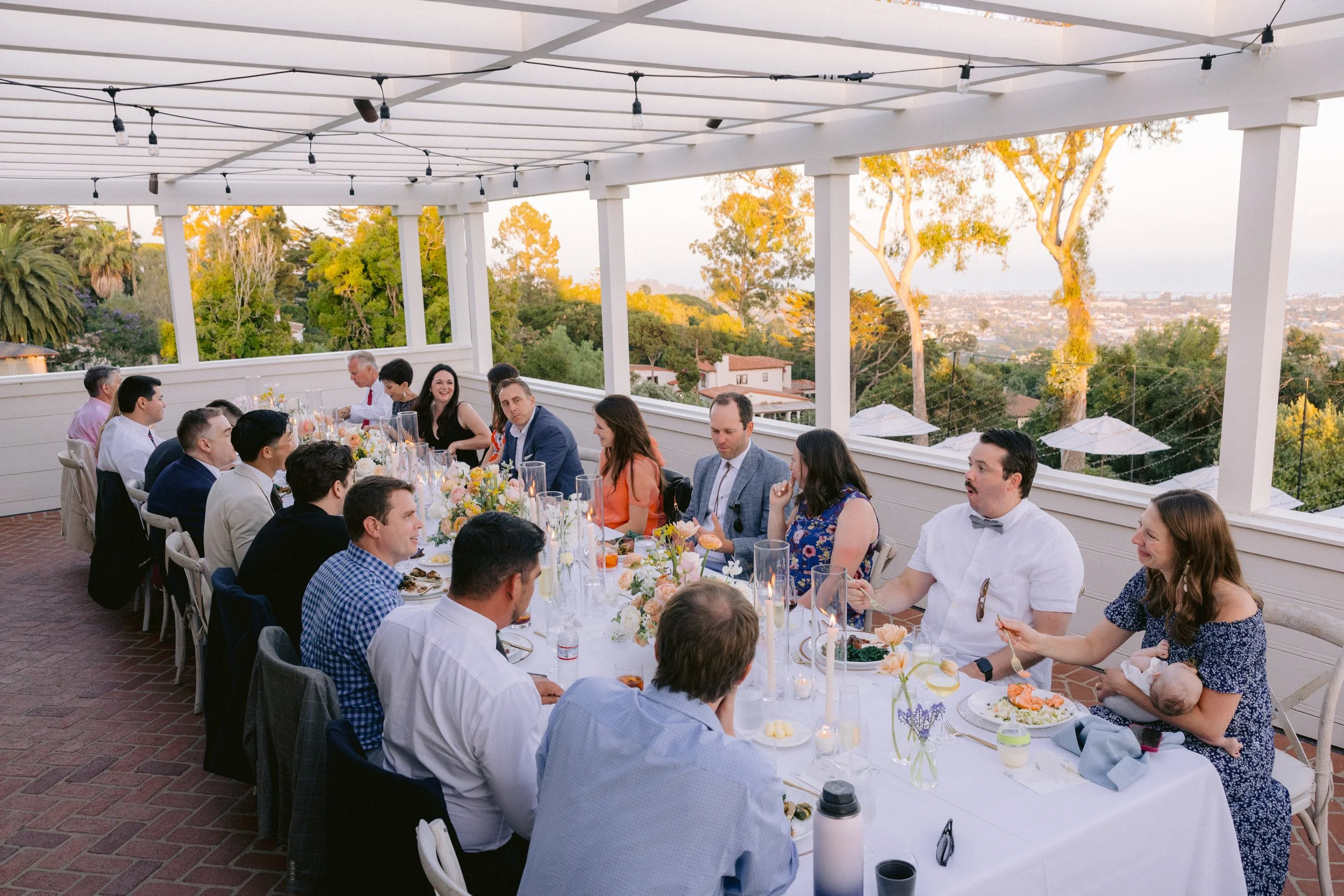 www.santabarbarawedding.com | Kyle London Photography | Belmond El Encanto | Gatherings for Good | Blooms of Santa Barbara | The Tent Merchant | Reception Set Up