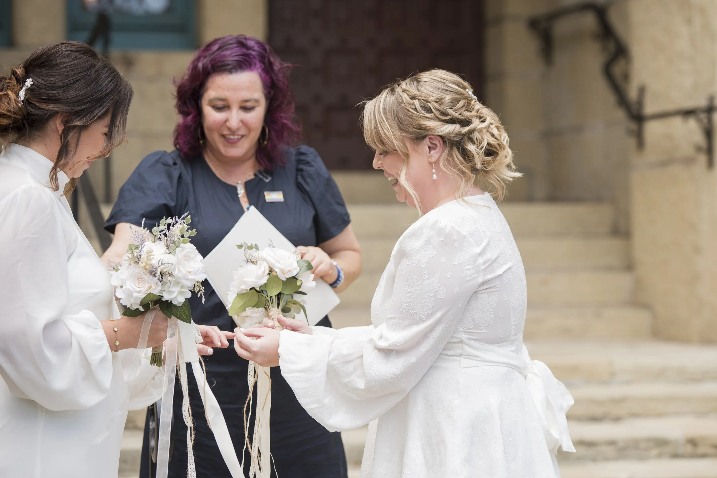 www.santabarbarawedding.com | ByCherry Photography | Santa Barbara Courthouse | Brilliant Earth | The Ceremony