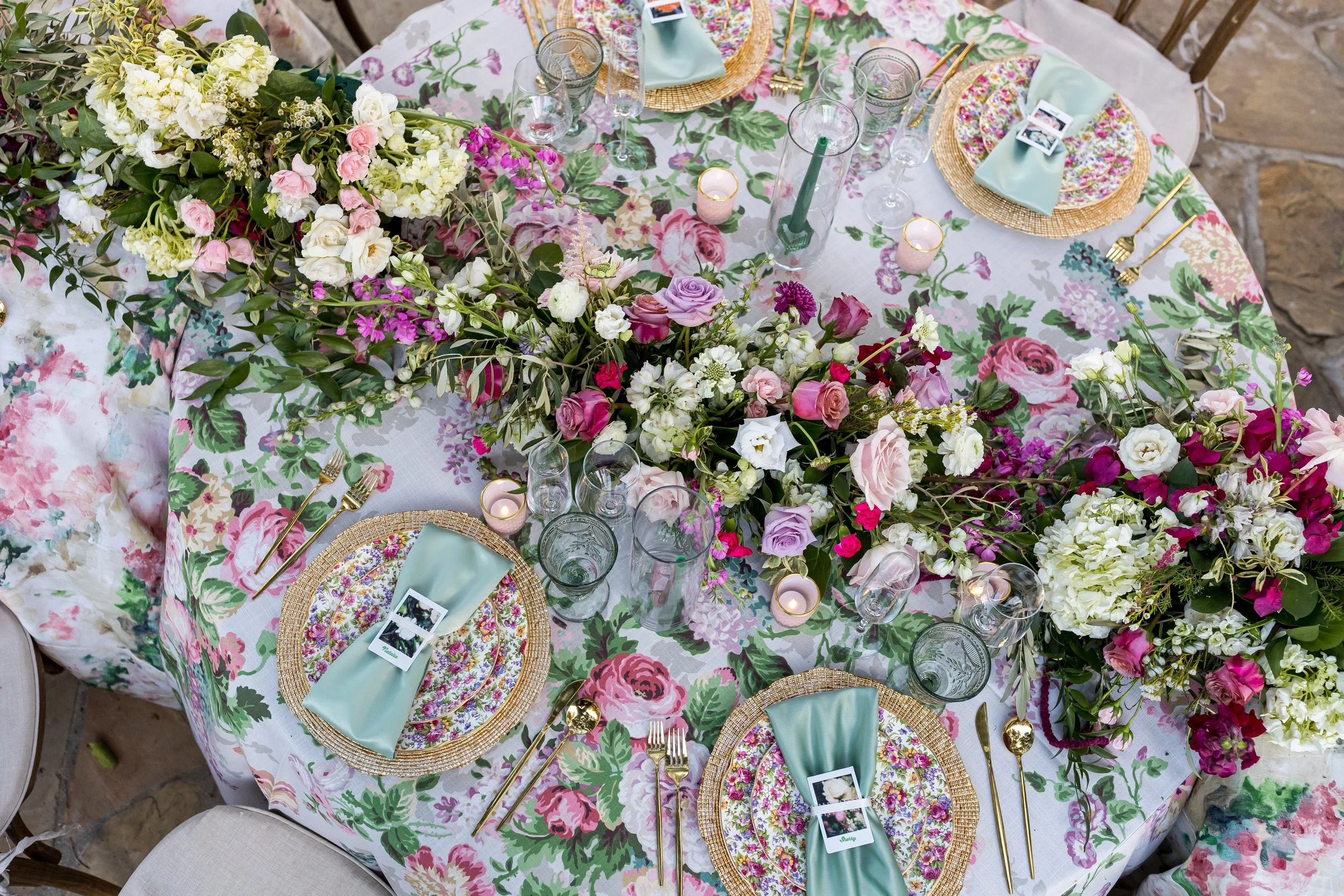 www.santabarbarawedding.com | Elizabeth Victoria | Country Meadow Ranch | I Love You Maddly | Lucky Lady Florals | Ventura Rentals | Oh Yay Designs | Luxe Linen | Reception Table Set Up