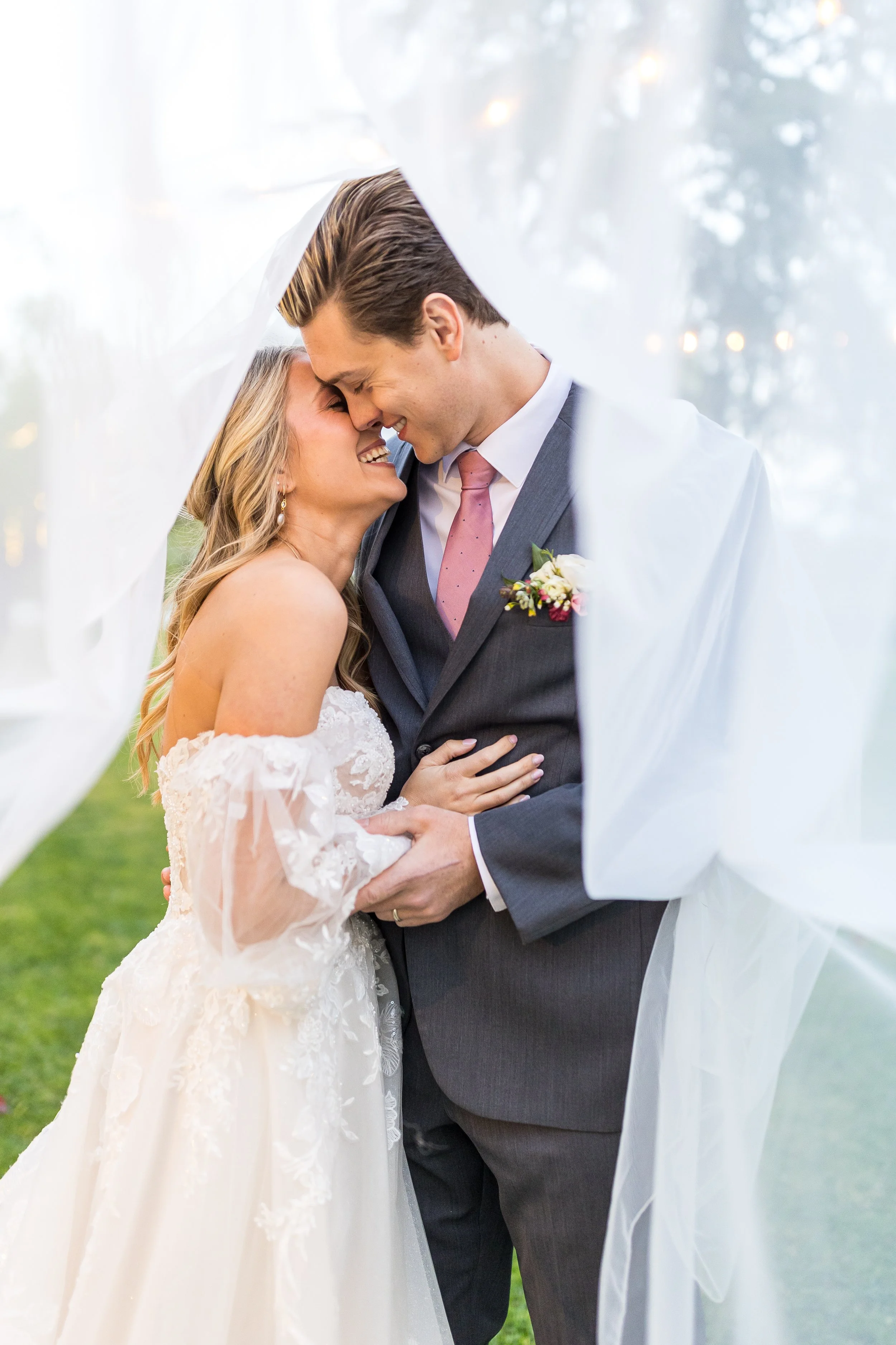 www.santabarbarawedding.com | Elizabeth Victoria | Country Meadow Ranch | I Love You Maddly | Lucky Lady Florals | Mission Tuxedo | Ever After Bridal | Couple Under Veil