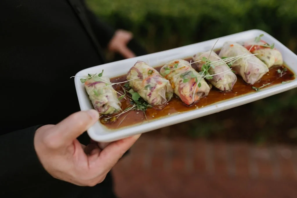 www.santabarbarawedding.com | Gatherings for Good | Santa Barbara Club | Lena Britt | Claire Hartnell | Moonglow Floral | Hors D'Oeuvres