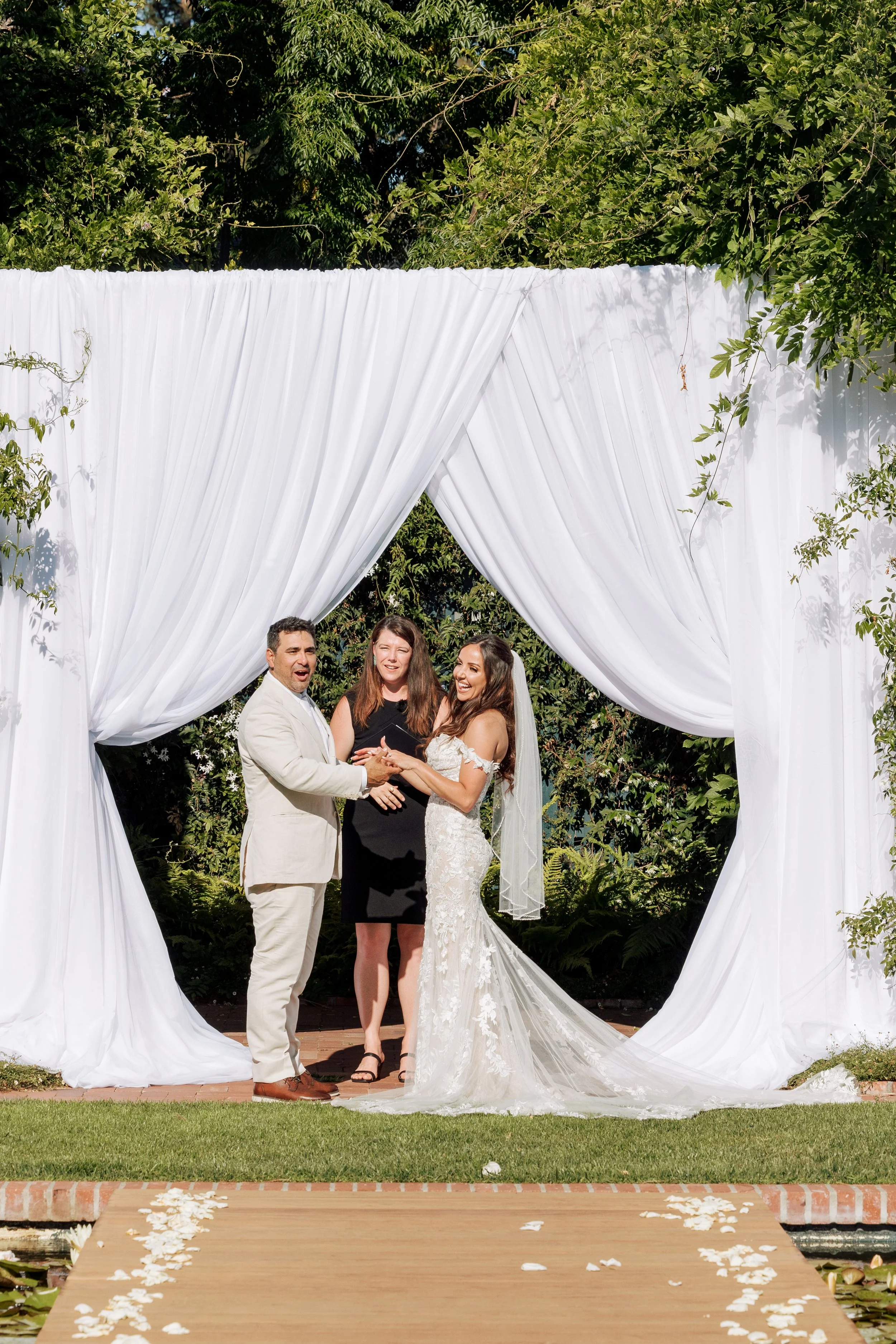 www.santabarbarawedding.com | Gloria Mesa | Belmond El Encanto | Jamison and Tania Photography | Flourish Design & Co. | Marla & Co. | Dreams America | Amigo Event Rentals | The Ceremony