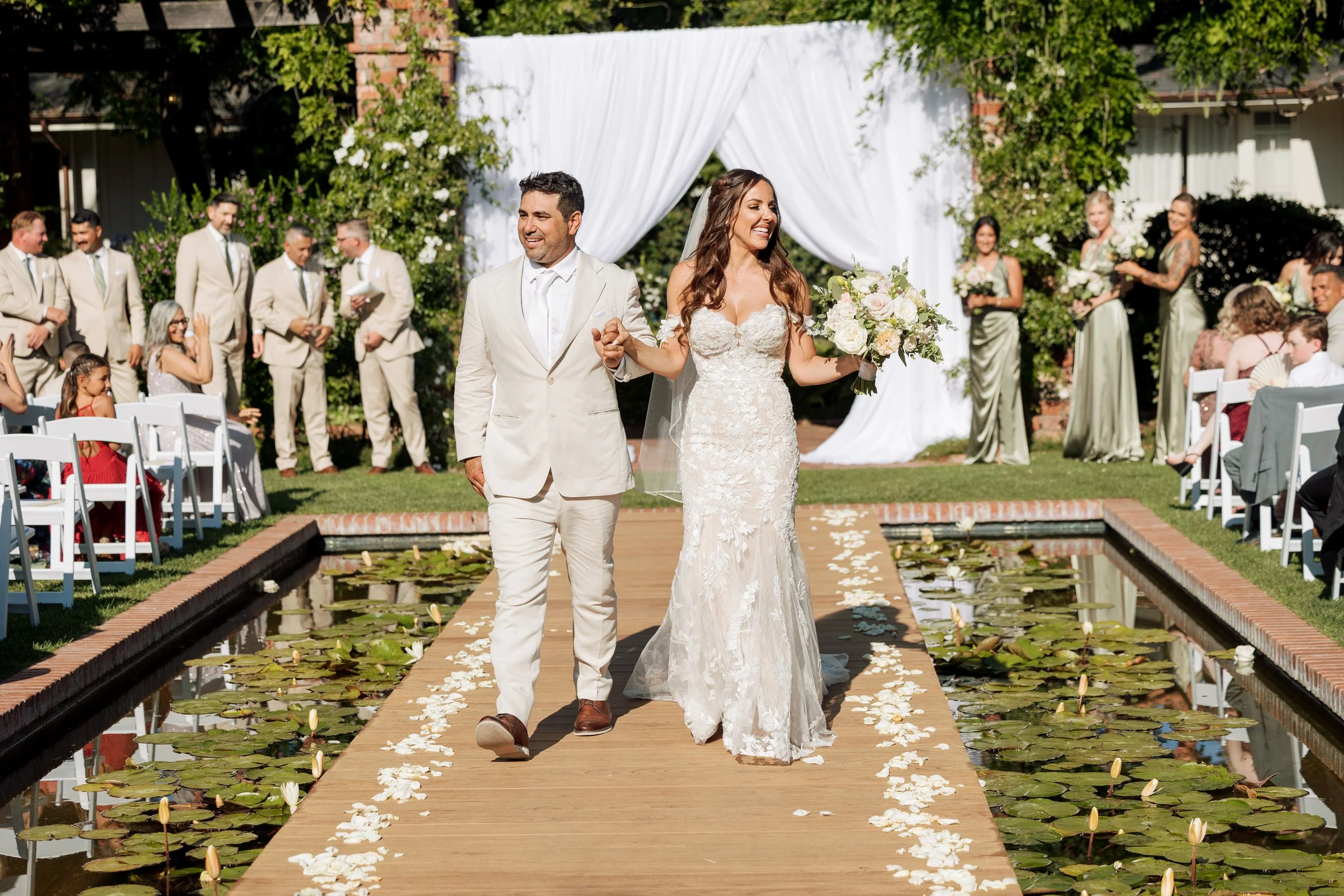 www.santabarbarawedding.com | Gloria Mesa | Belmond El Encanto | Jamison and Tania Photography | Flourish Design & Co. | Marla & Co. | Dreams America | Amigo Event Rentals | The Ceremony
