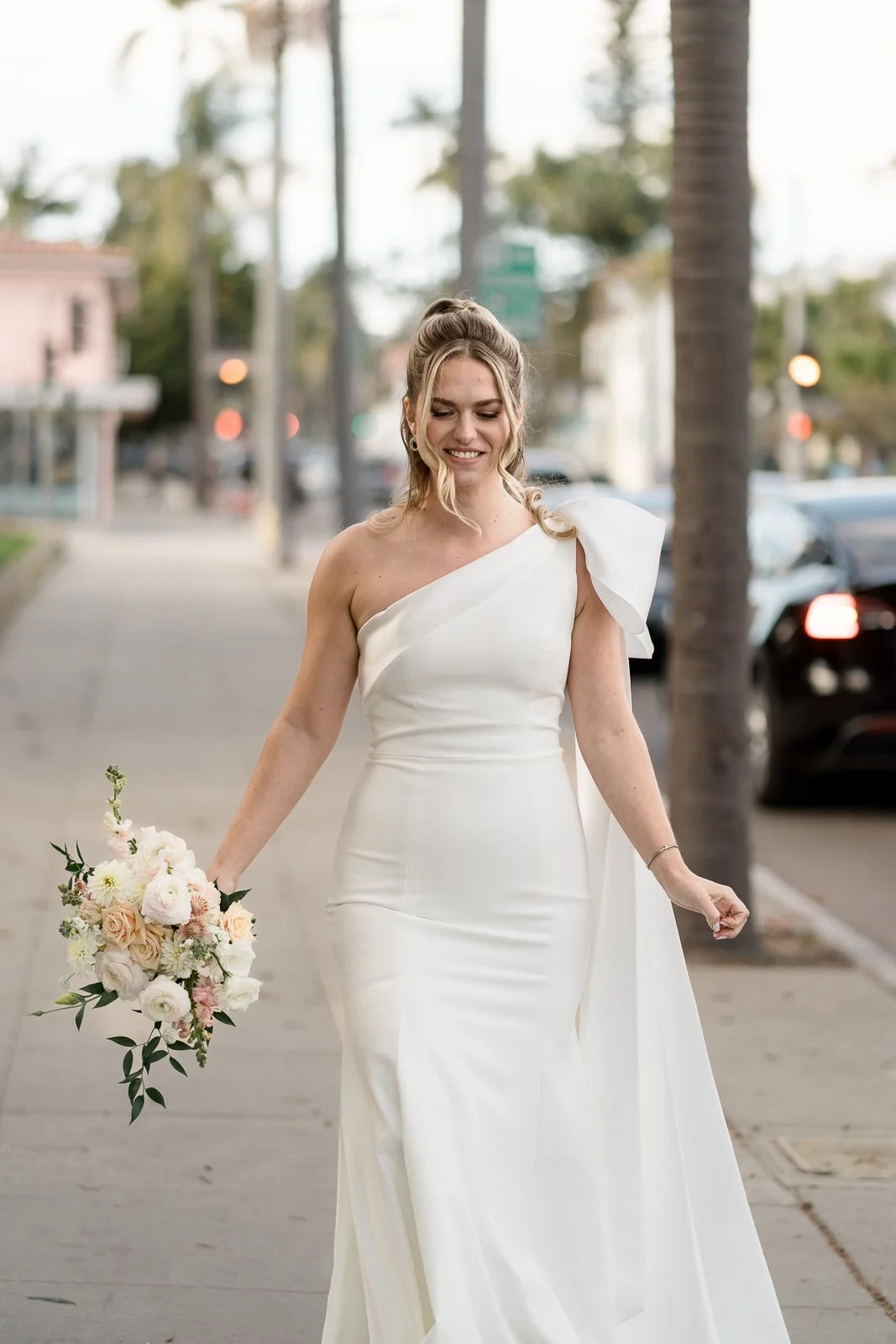 www.santabarbarawedding.com | Events by Fran | Eli Suzuki-Gill | Santa Barbara Courthouse | Blue Blossoms | Just 4 Fun Party Rentals | Party Proper | Bride Before Ceremony