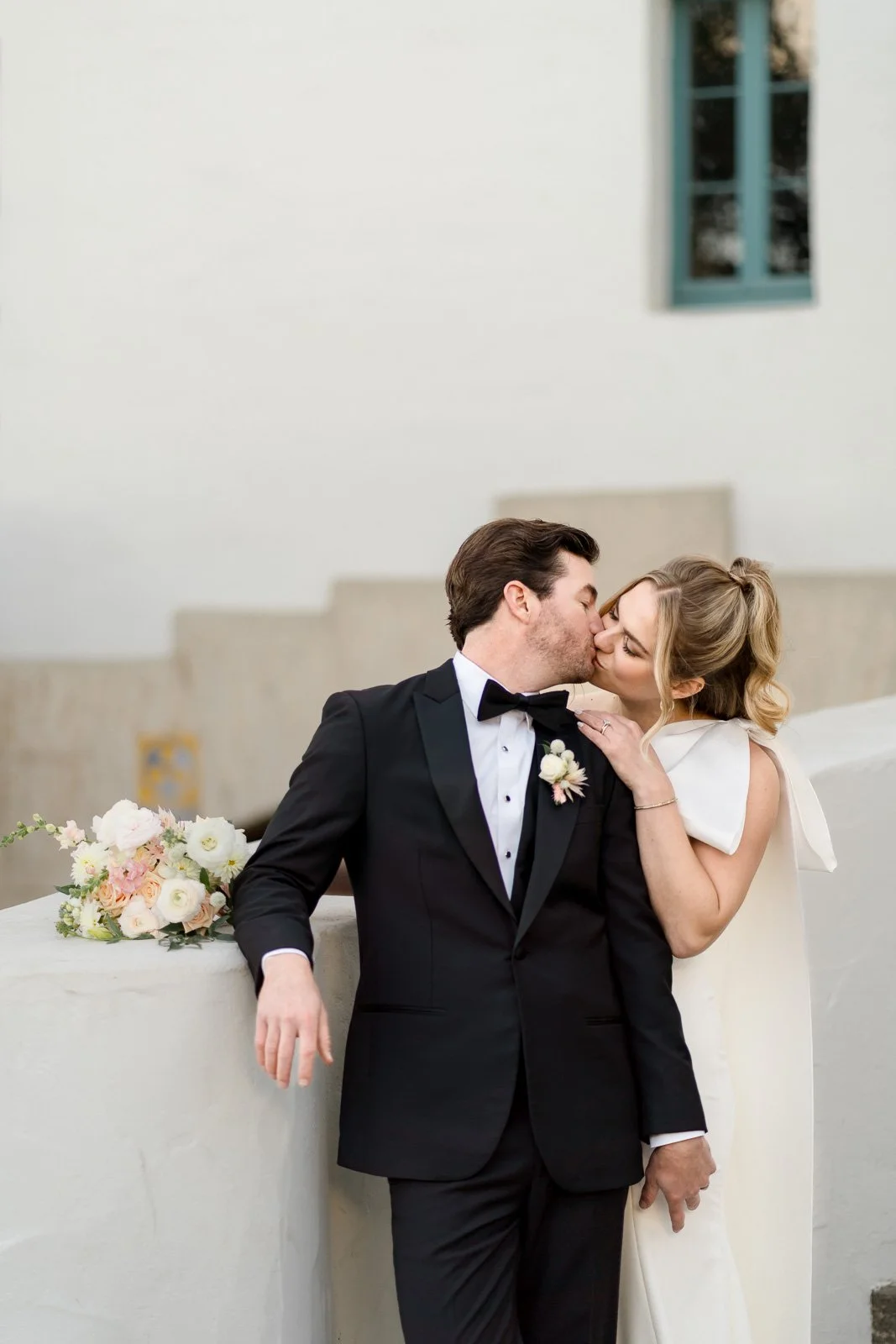 www.santabarbarawedding.com | Events by Fran | Eli Suzuki-Gill | Santa Barbara Courthouse | Blue Blossoms | Just 4 Fun Party Rentals | Party Proper | Couple Photo Shoot