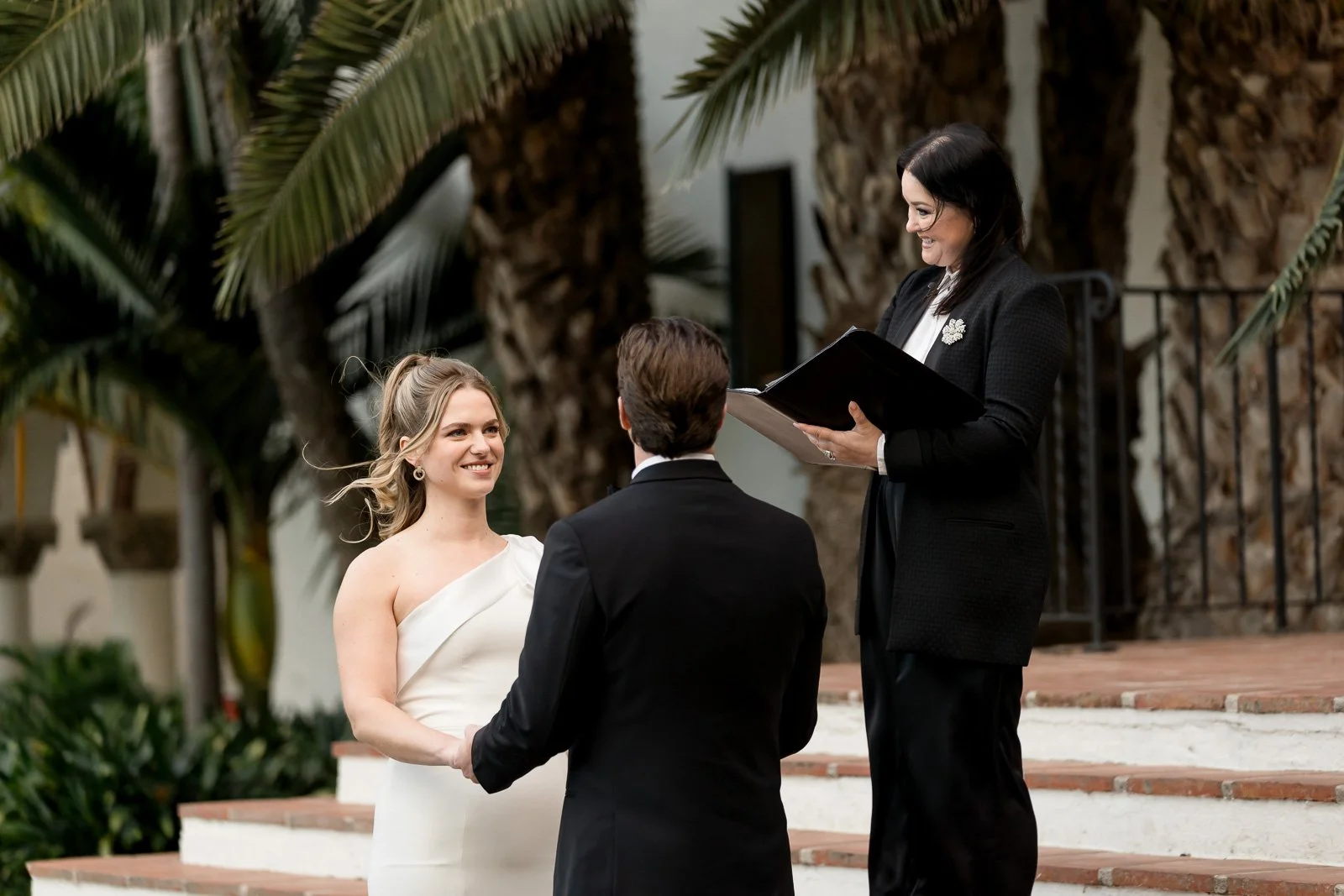 www.santabarbarawedding.com | Events by Fran | Eli Suzuki-Gill | Santa Barbara Courthouse | Blue Blossoms | Just 4 Fun Party Rentals | Party Proper | Julia Garcia | The Ceremony