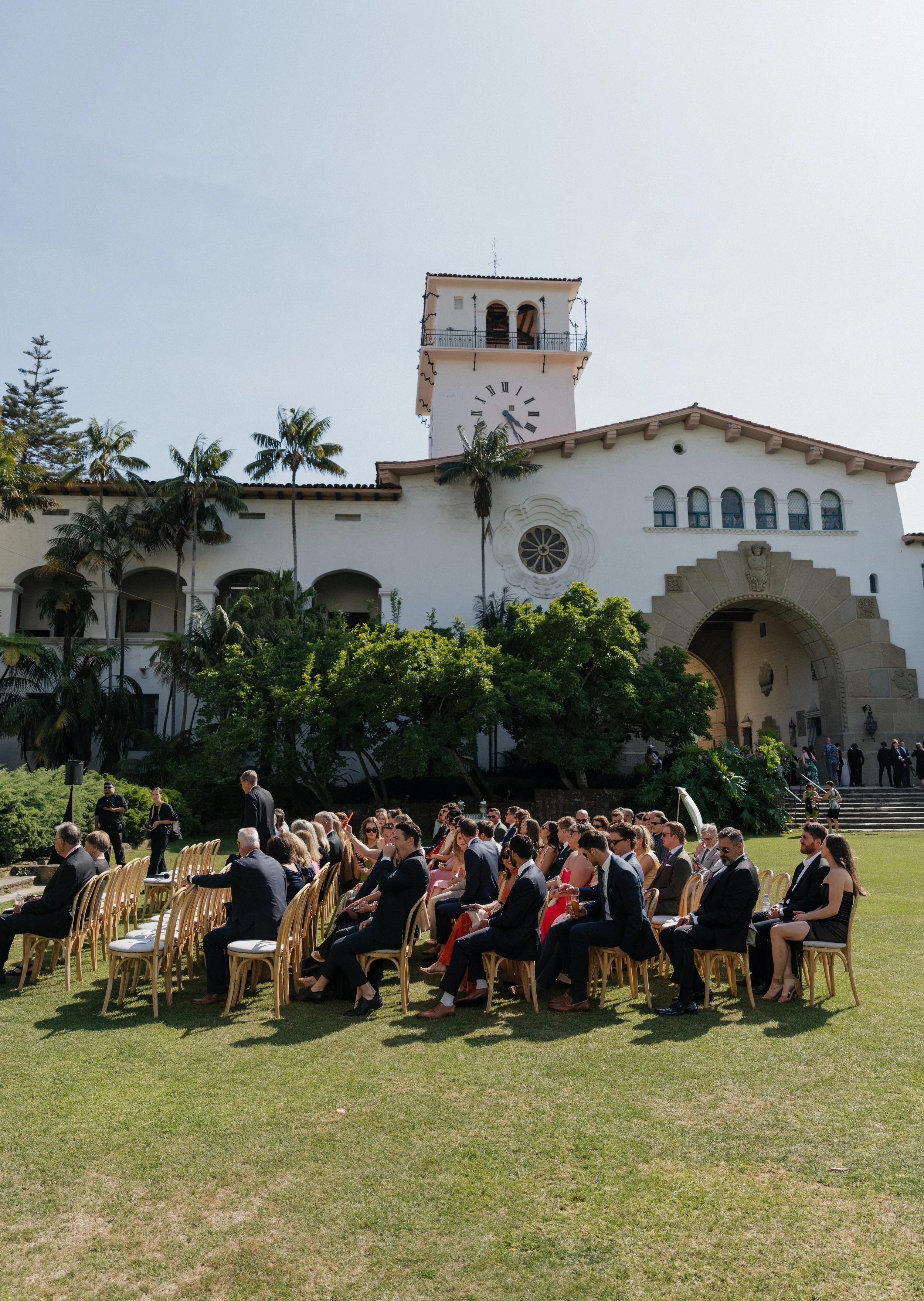 www.santabarbarawedding.com | Kameron Marie Photography | SB Courthouse | Ashley Chanel Events | Ella &amp; Louie | Marla &amp; Co. | Ahra Bridal | The Ceremony