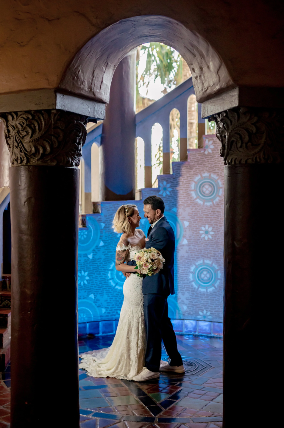www.santabarbarawedding.com | Rewind Photography | Santa Barbara Courthouse Wedding Location 