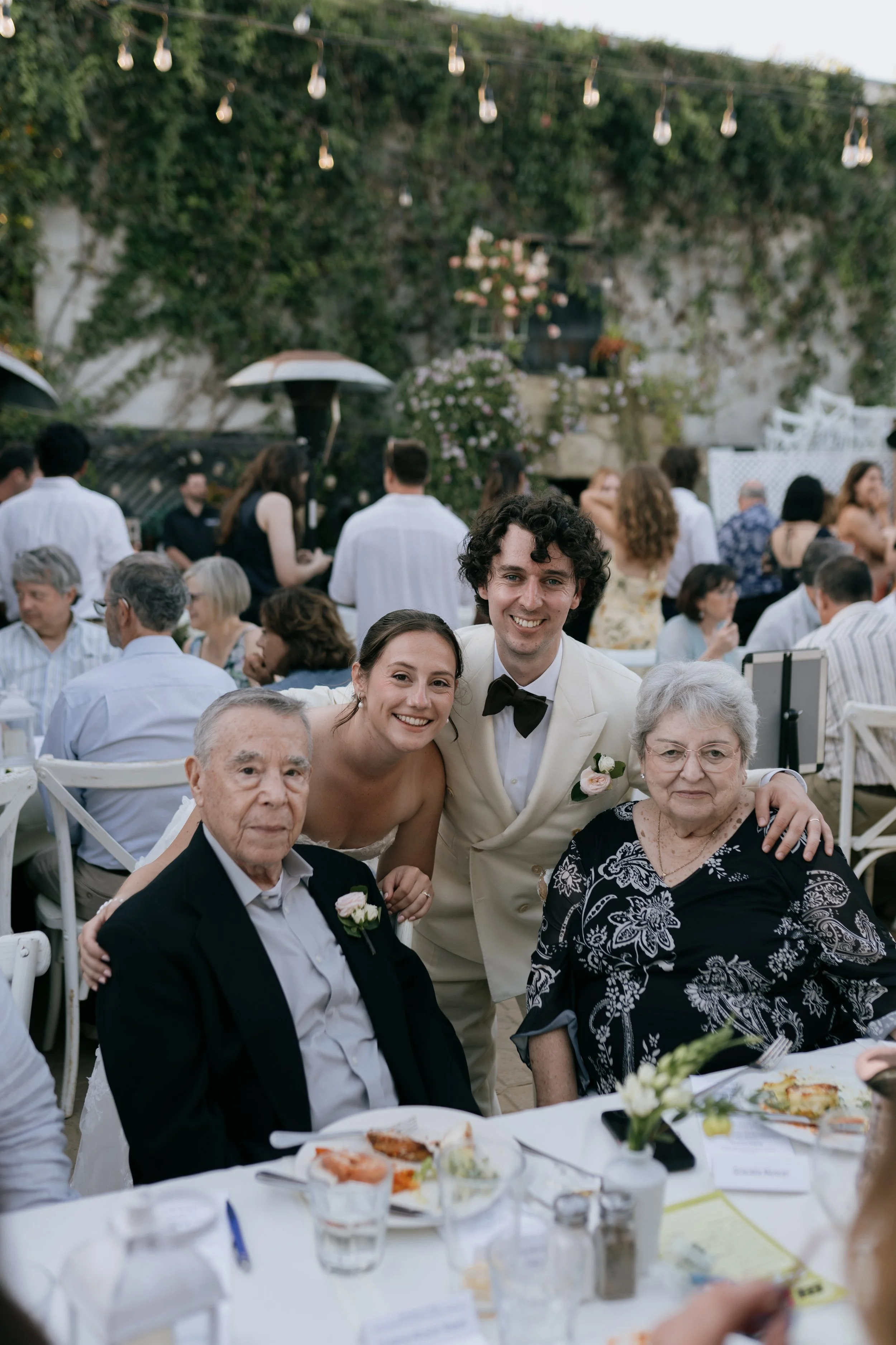 www.santabarbarawedding.com | Bae Events | Danya Izarraraz | Anthology Studios | Arnoldi’s Cafe | Samara Beauty | Tailor’s Keep | Willowby by Watters | Couple at Reception