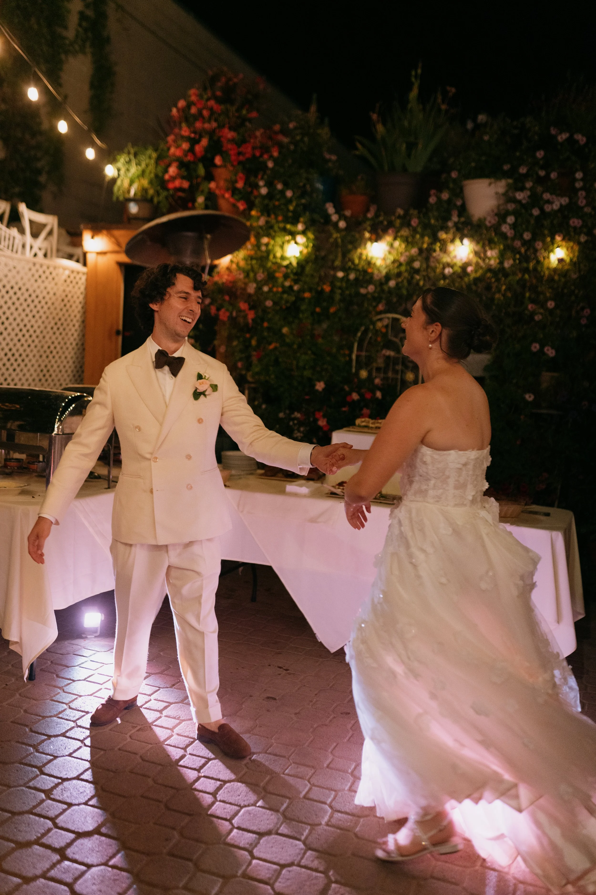 www.santabarbarawedding.com | Bae Events | Danya Izarraraz | Anthology Studios | Arnoldi’s Cafe | Samara Beauty | Tailor’s Keep | Willowby by Watters | DJ Darla Bea | Couple Dancing