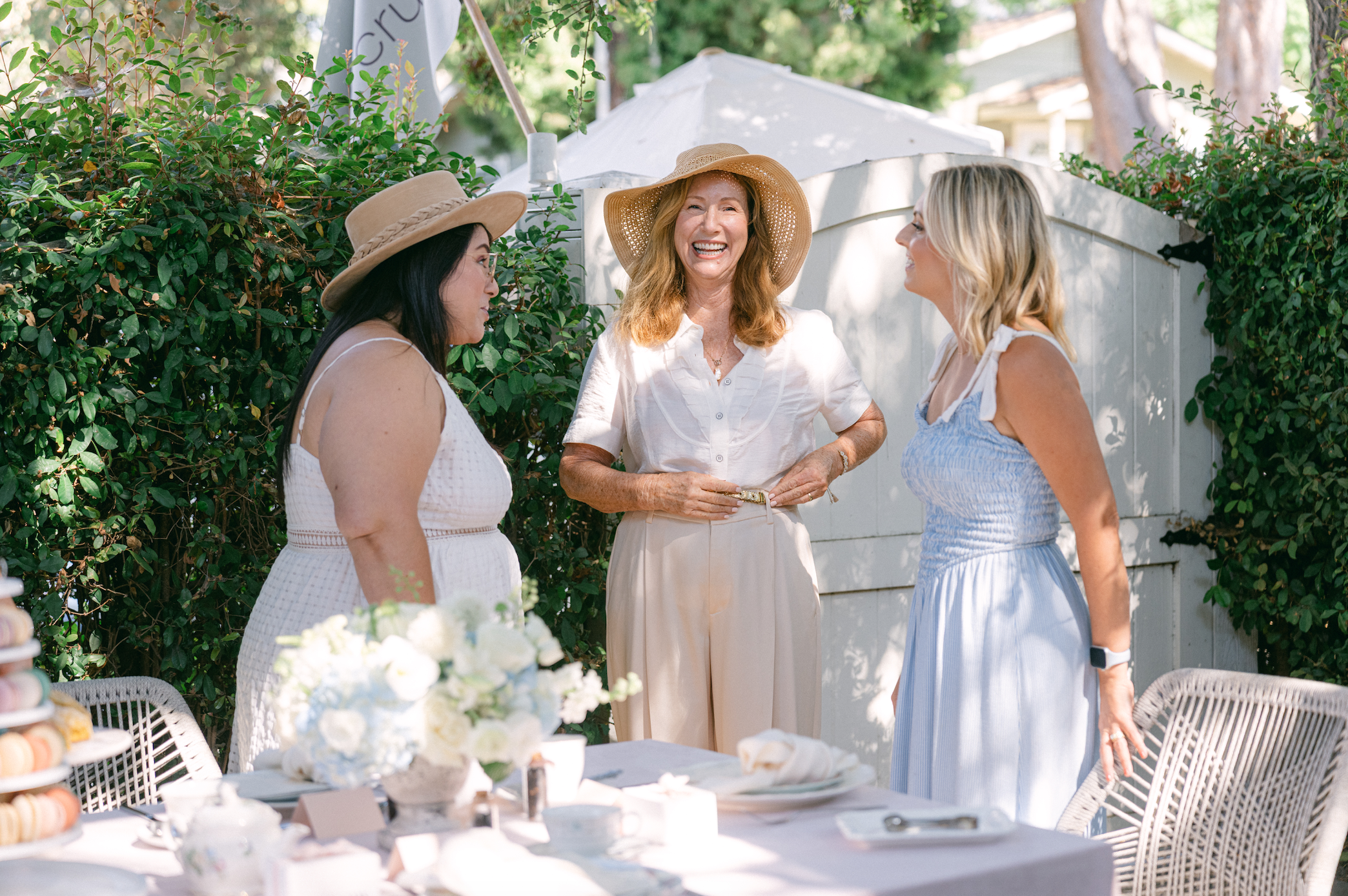www.santabarbarawedding.com | Magnolia West | Alpha Floral | Islay Gardens | Tea and Time | Reve Macarons | The Social Vows | Taylor Design Studio | Alpha Floral | Tea Party