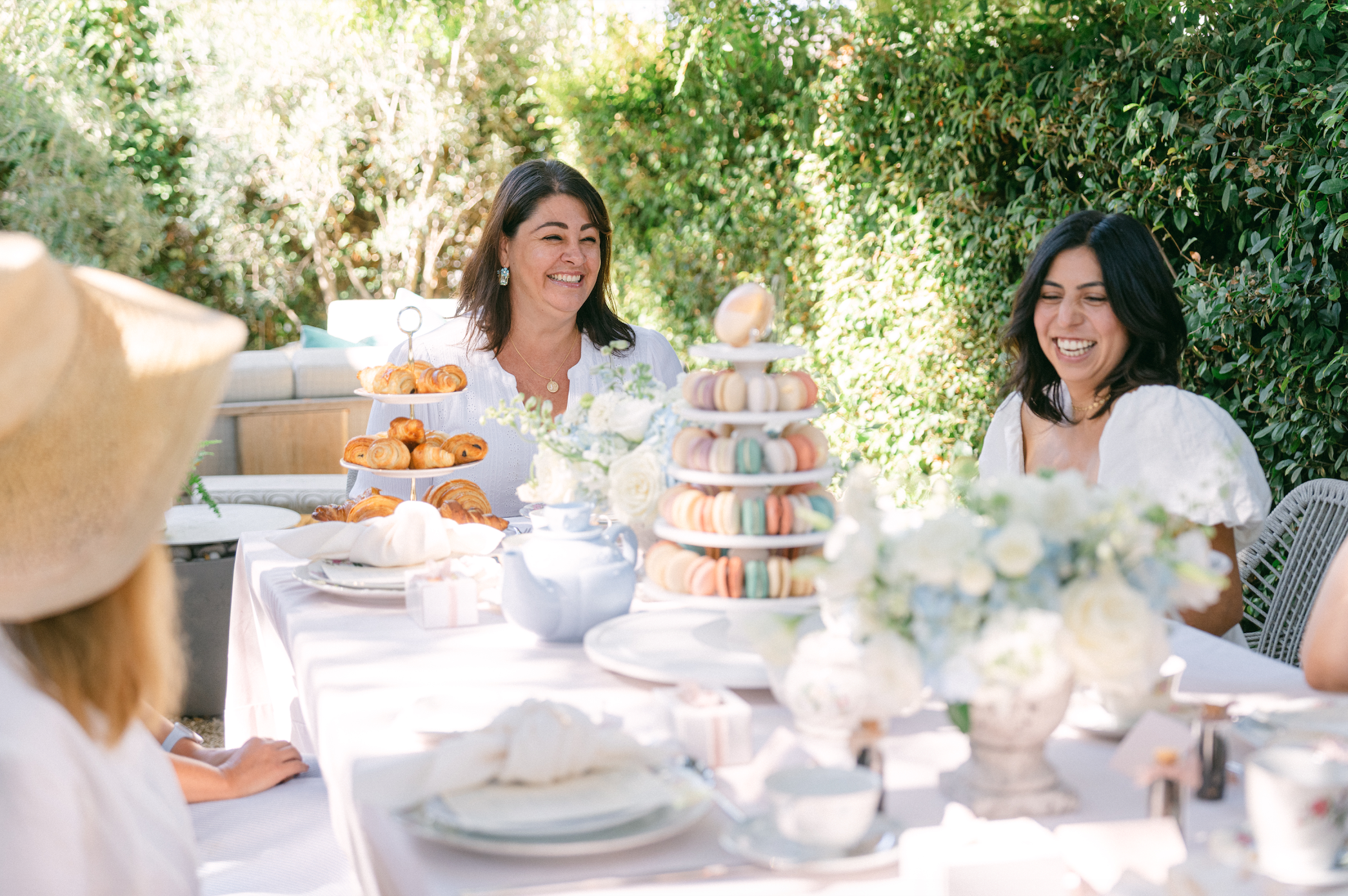 www.santabarbarawedding.com | Magnolia West | Alpha Floral | Islay Gardens | Tea and Time | Reve Macarons | The Social Vows | Taylor Design Studio | Alpha Floral | Tea Party