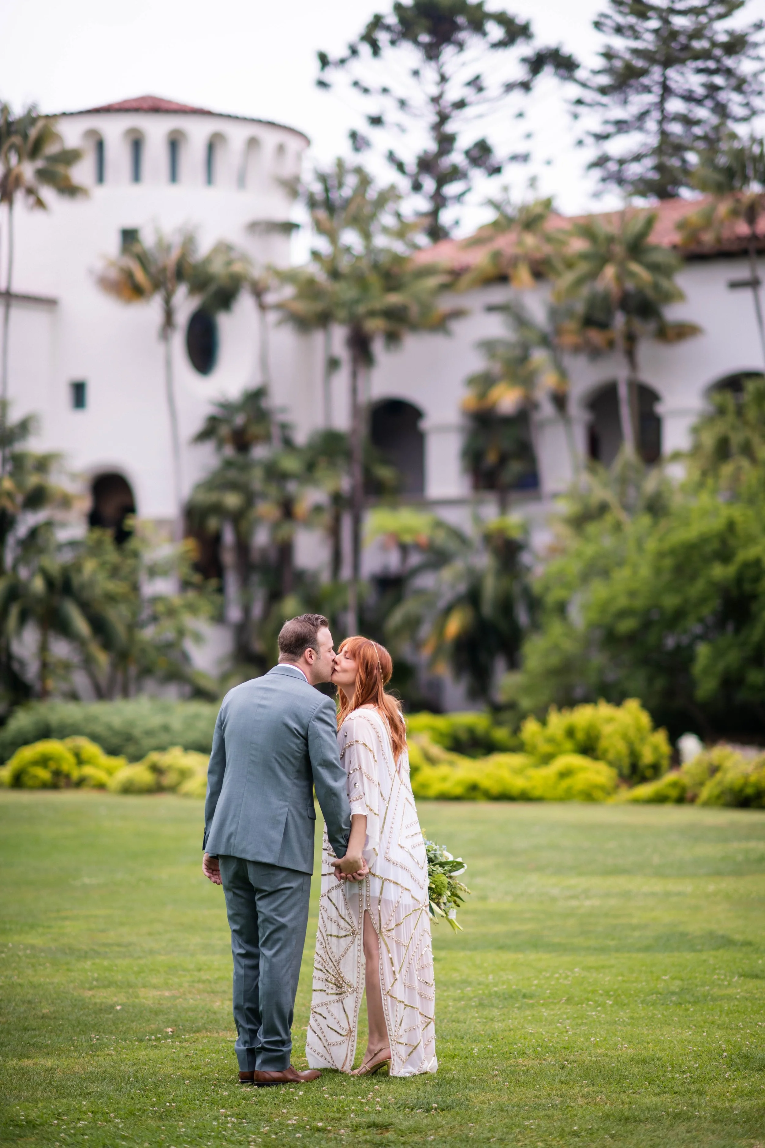 www.santabarbarawedding.com | Santa Barbara Courthouse | Nate and Jenny Weddings | Free People | Courthouse Elopement