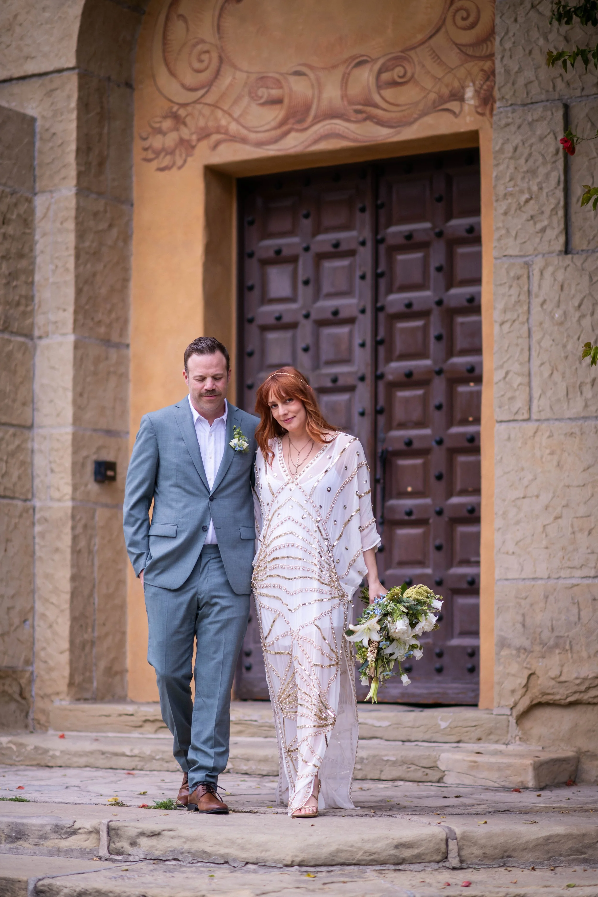 www.santabarbarawedding.com | Santa Barbara Courthouse | Nate and Jenny Weddings | Free People | Courthouse Elopement