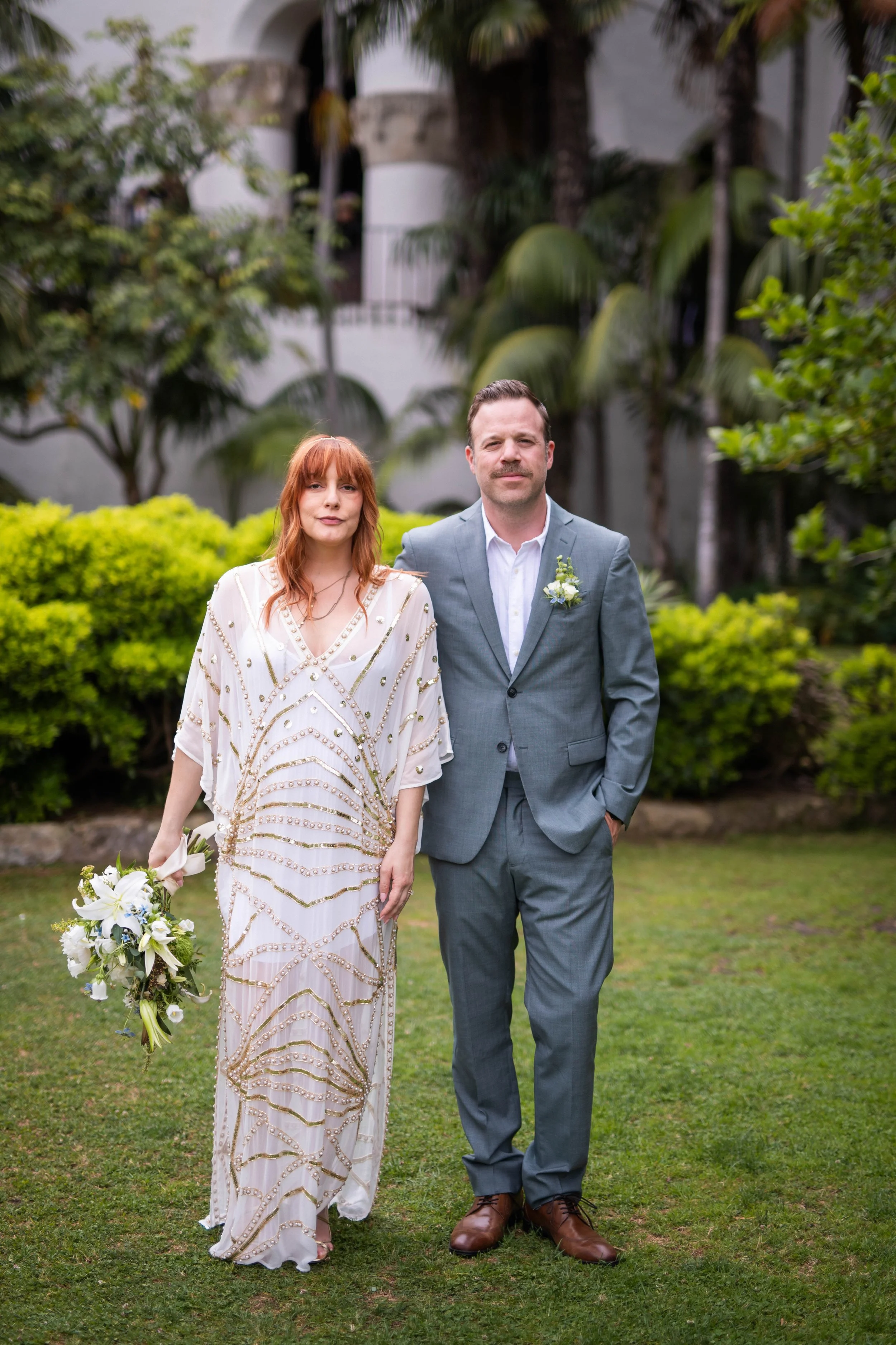 www.santabarbarawedding.com | Santa Barbara Courthouse | Nate and Jenny Weddings | Free People | Courthouse Elopement