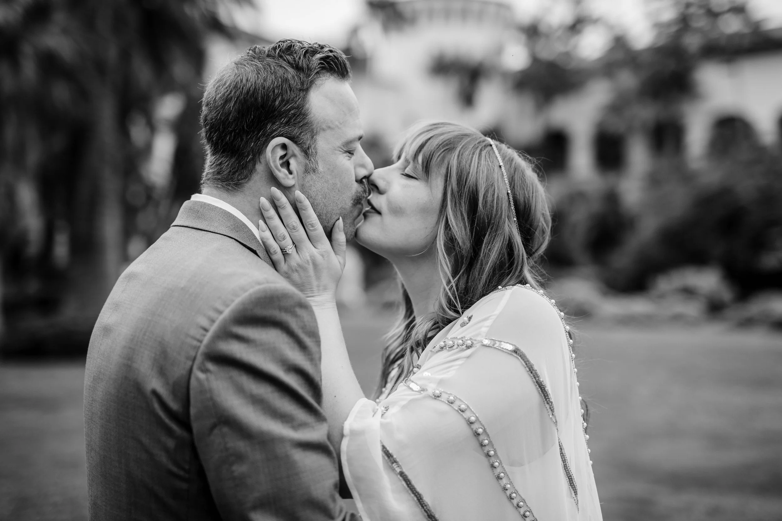 A Quiet Yet Stylish Wedding Between Actors