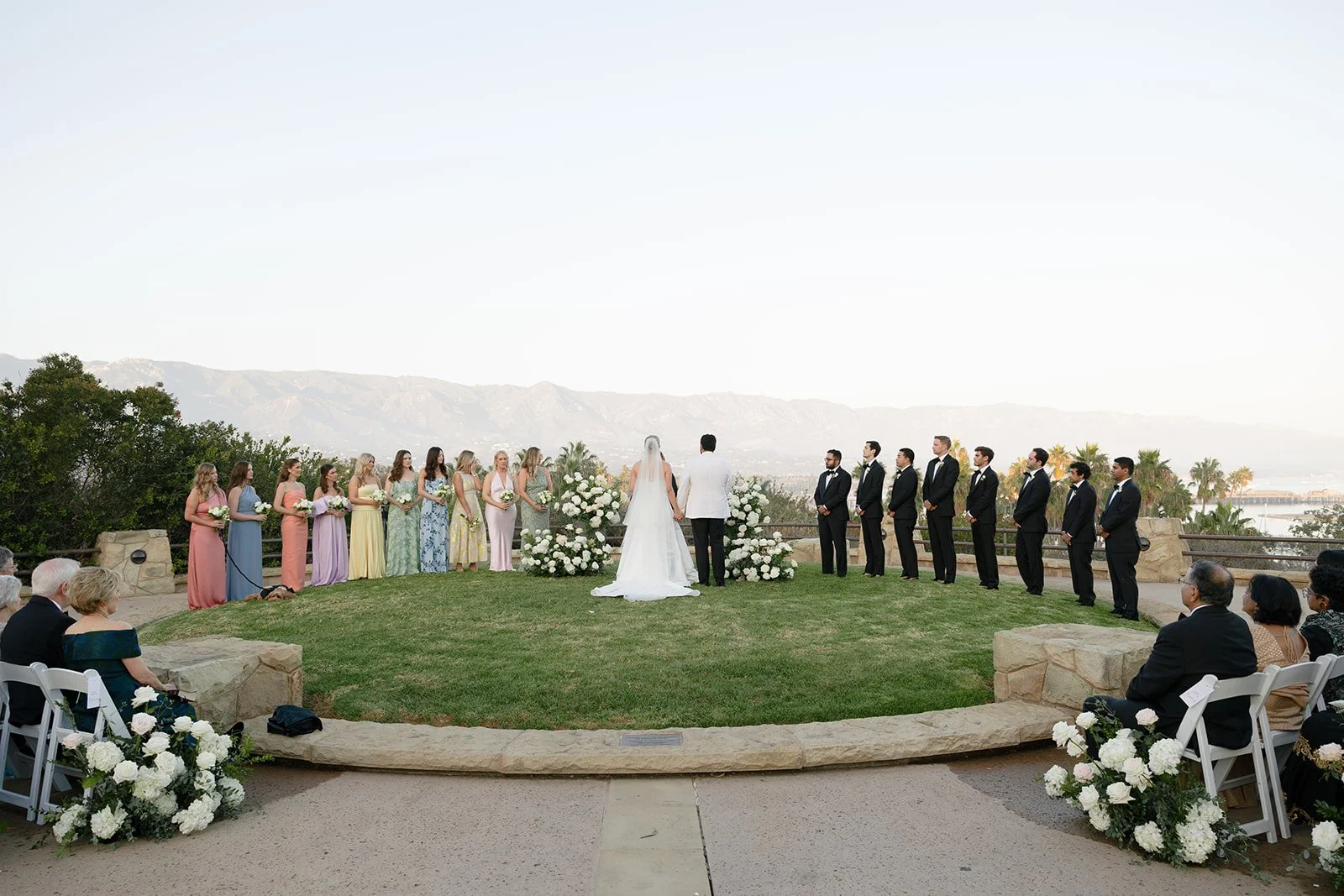 Black Tie Ceremony at Winslow-Maxwell Overlook SBCC