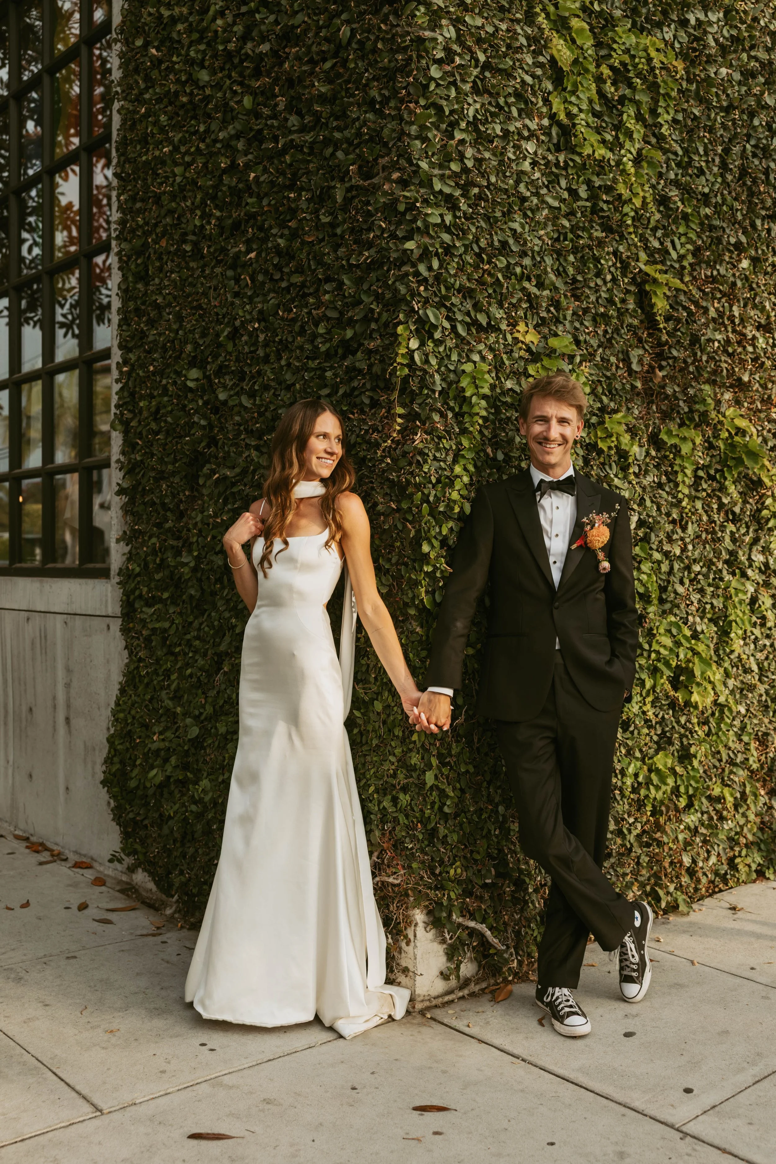 www.santabarbarawedding.com | KB Events | Michelle Lanning | Boho Chic Dreams | Couple Before Ceremony