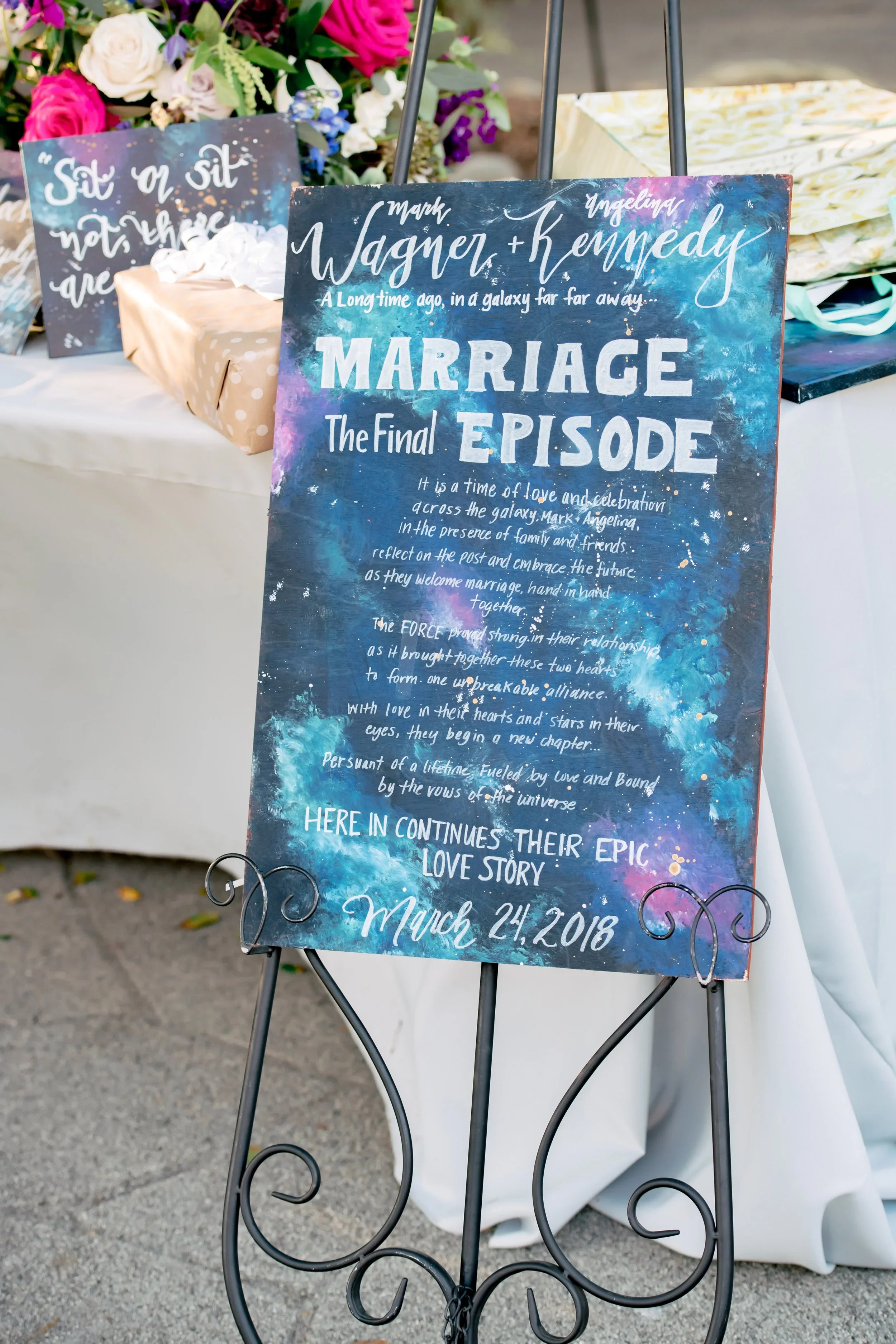 www.santabarbarawedding.com | Rewind Photography | Star Wars Themed Wedding