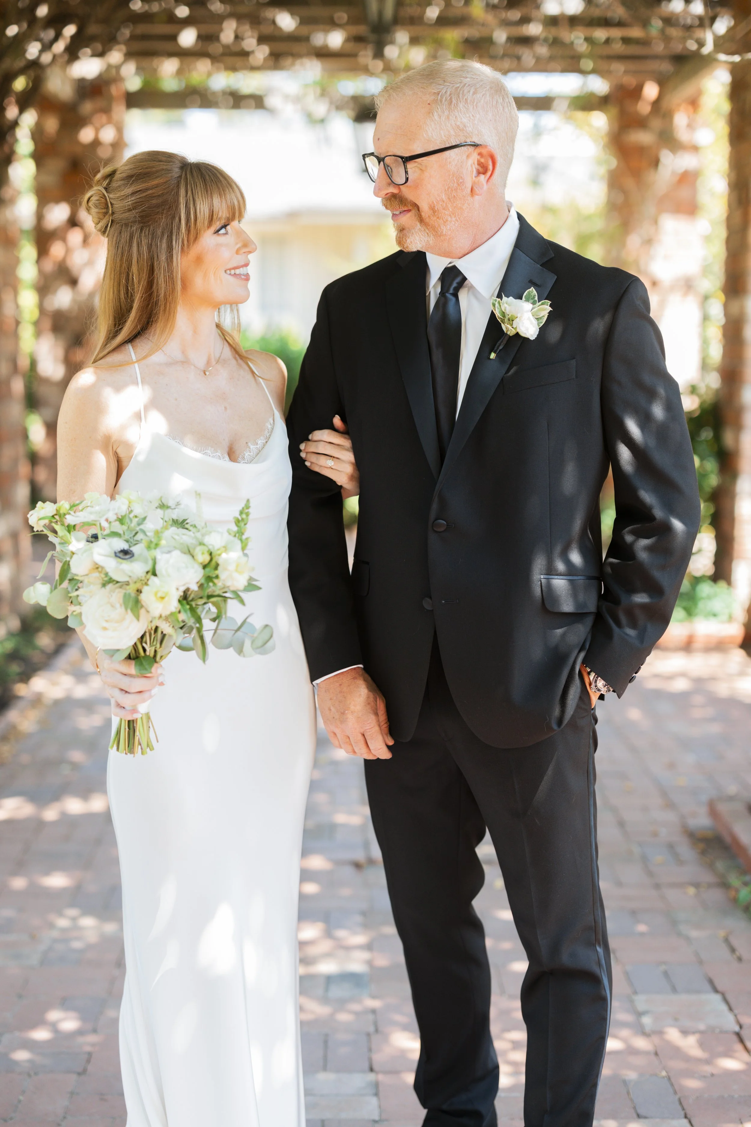 www.santabarbarawedding.com | Lauren Maeve | Presidio Chapel | Coastal Rose Events | The Twisted Twig | Marla &amp; Co. | Couple Photo Shoot Before Ceremony
