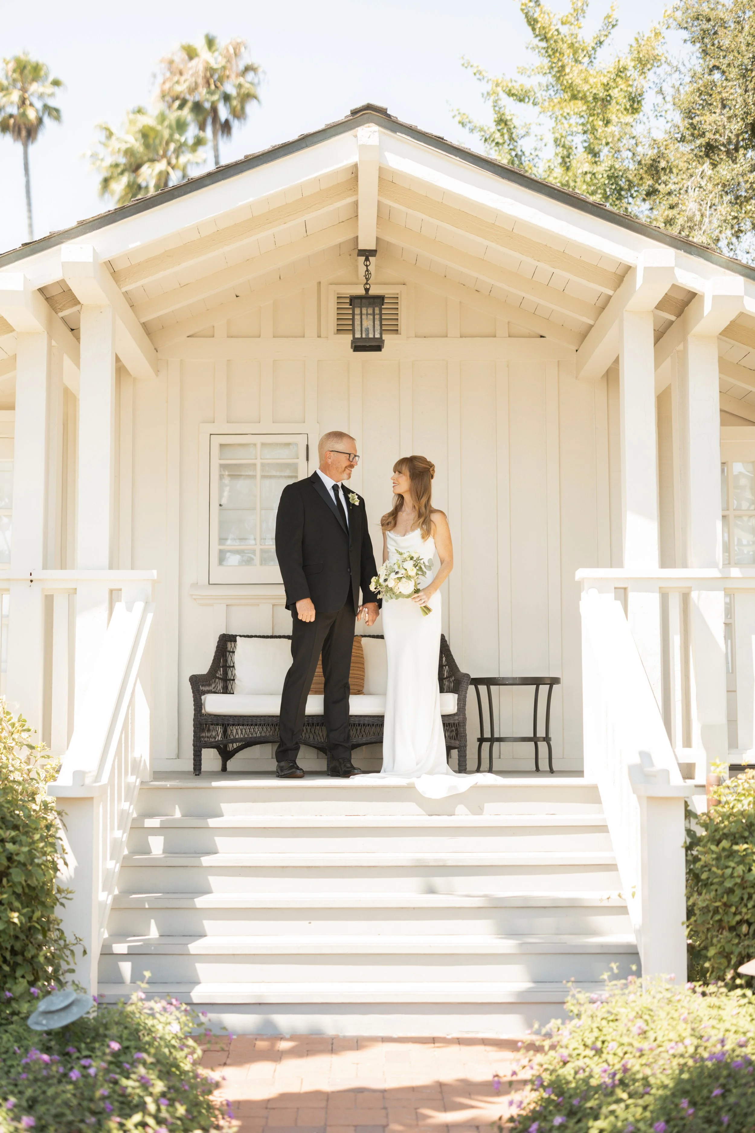 www.santabarbarawedding.com | Lauren Maeve | Presidio Chapel | Coastal Rose Events | The Twisted Twig | Marla &amp; Co. | Couple Photo Shoot Before Ceremony