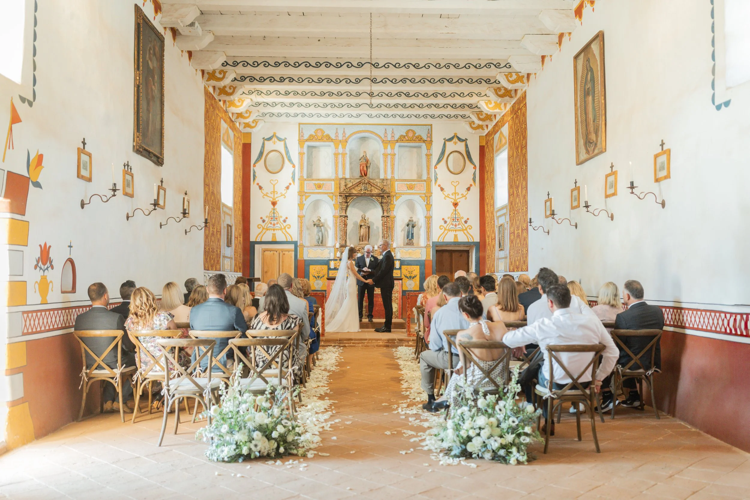 www.santabarbarawedding.com | Lauren Maeve | Presidio Chapel | Coastal Rose Events | The Twisted Twig | Marla &amp; Co. | AVOW Weddings | The Ceremony