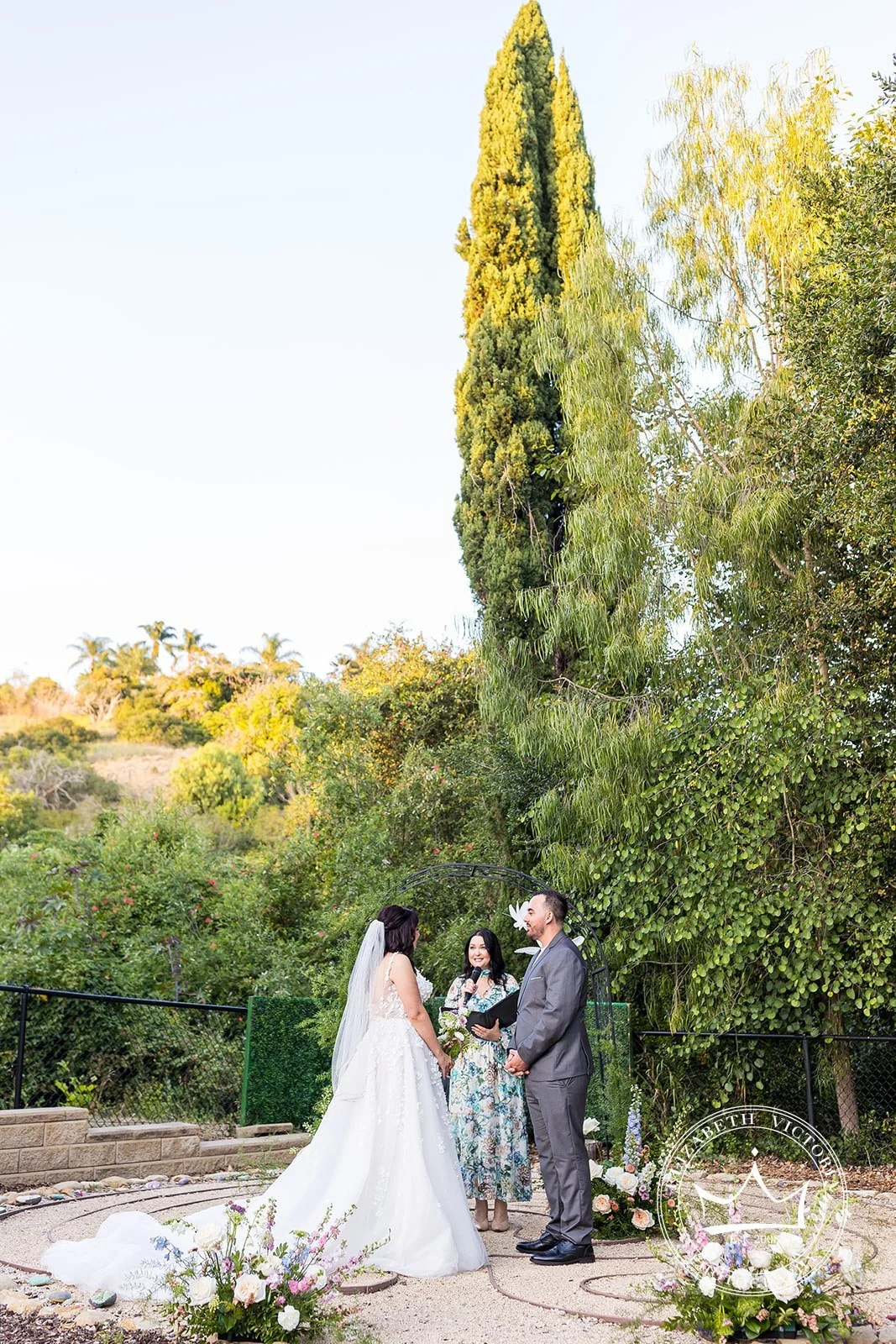 www.santabarbarawedding.com | Live Oak Unitarian | Elizabeth Victoria |&nbsp;I Love You Maddly Weddings | A Pretty Little Posie | The Dresser Bridal Couture | Julia Garcia | Ceremony