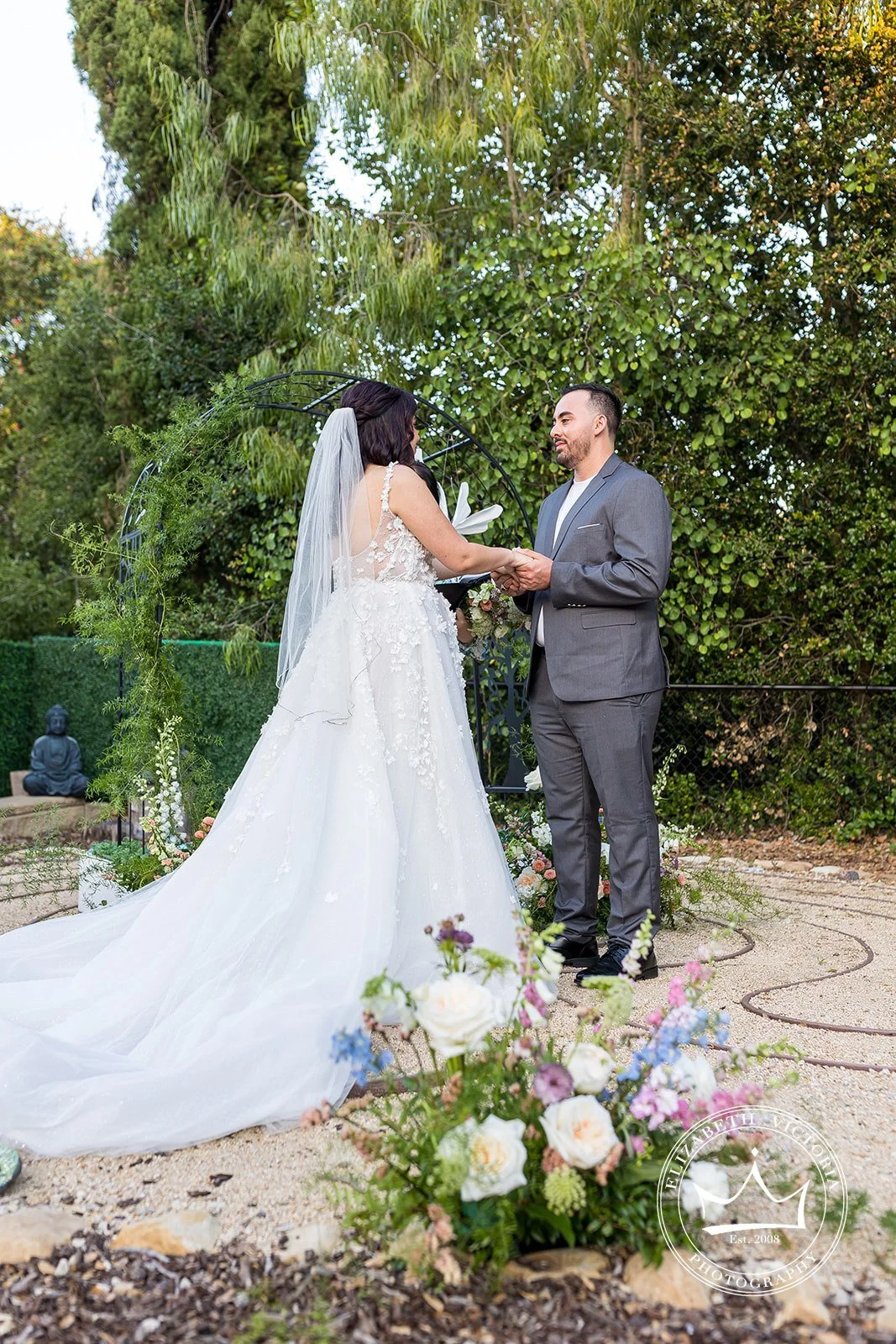 www.santabarbarawedding.com | Live Oak Unitarian | Elizabeth Victoria |&nbsp;I Love You Maddly Weddings | A Pretty Little Posie | The Dresser Bridal Couture | Julia Garcia | Ceremony