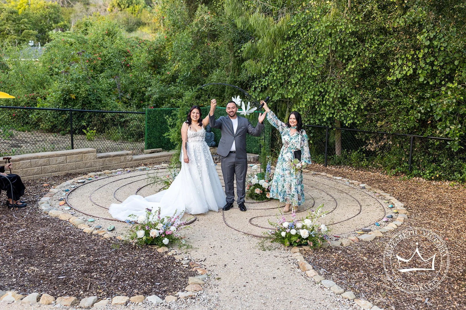 www.santabarbarawedding.com | Live Oak Unitarian | Elizabeth Victoria |&nbsp;I Love You Maddly Weddings | A Pretty Little Posie | The Dresser Bridal Couture | Julia Garcia | Ceremony