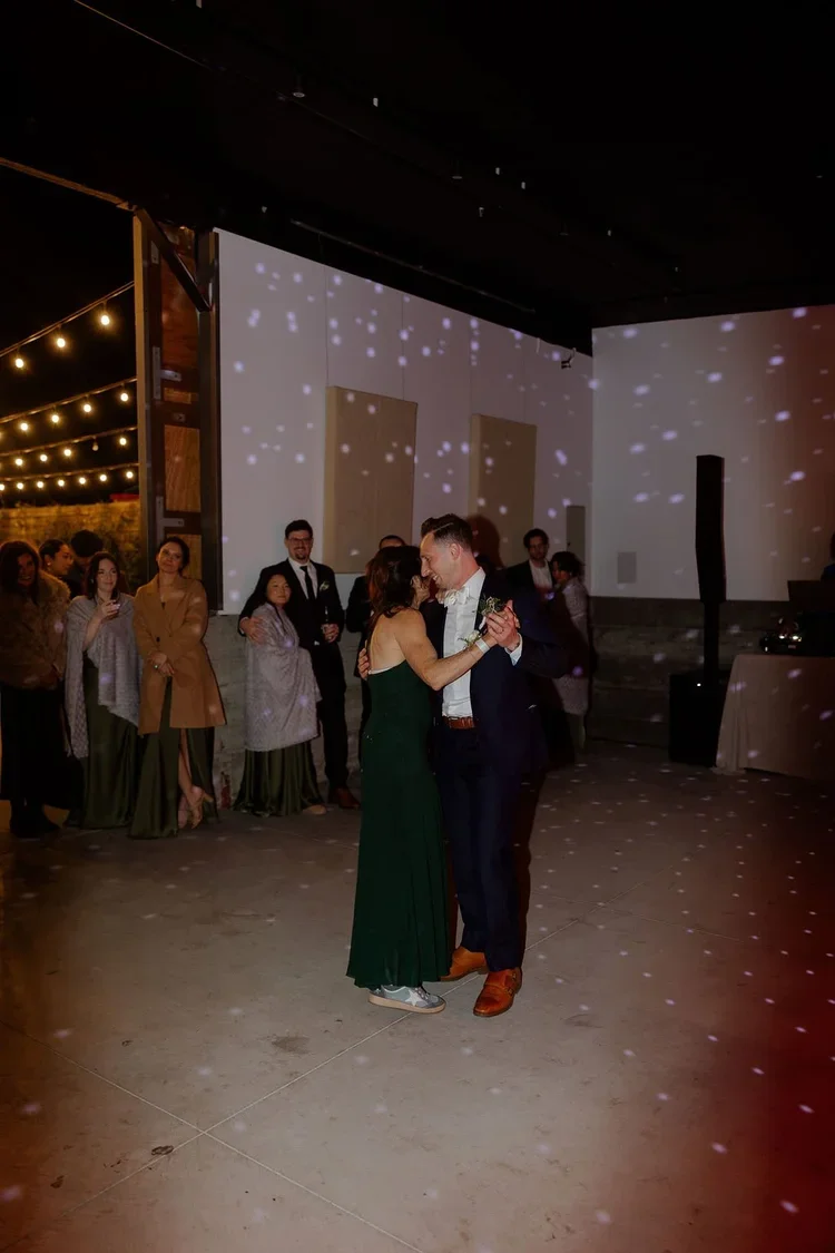  www.santabarbarawedding.com | Leah Sofia Photo | Groom Dancing with Mom at Reception