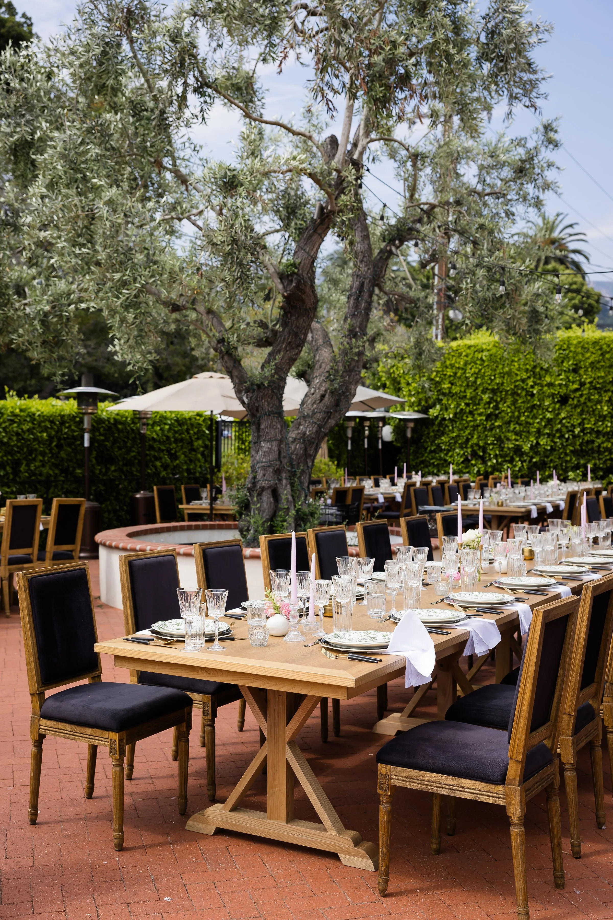 www.santabarbarawedding.com | Girl Squad Media | Riviera Mansion | Town and Country Event Rentals | Outdoor Garden Party Wedding 