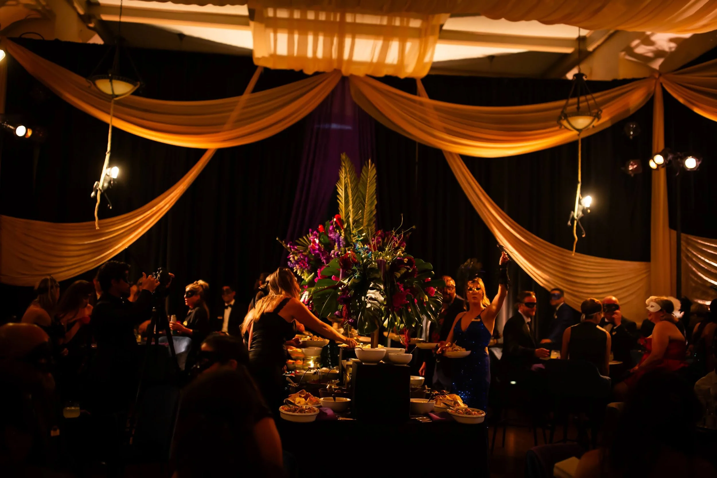 www.santabarbarawedding.com | Unitarian Society of Santa Barbara | Halloween Theme Wedding