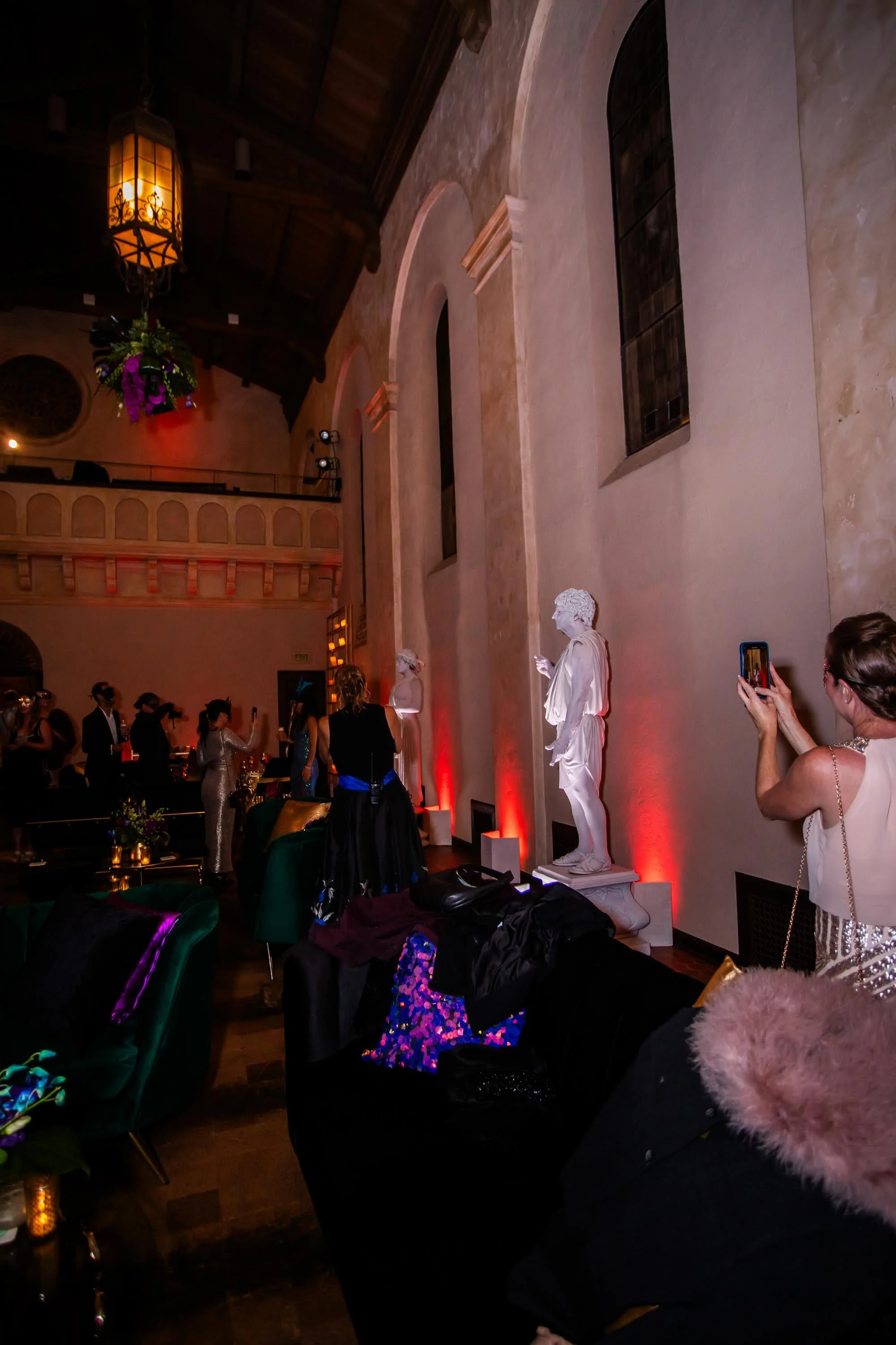 www.santabarbarawedding.com | Unitarian Society of Santa Barbara | Halloween Theme Wedding