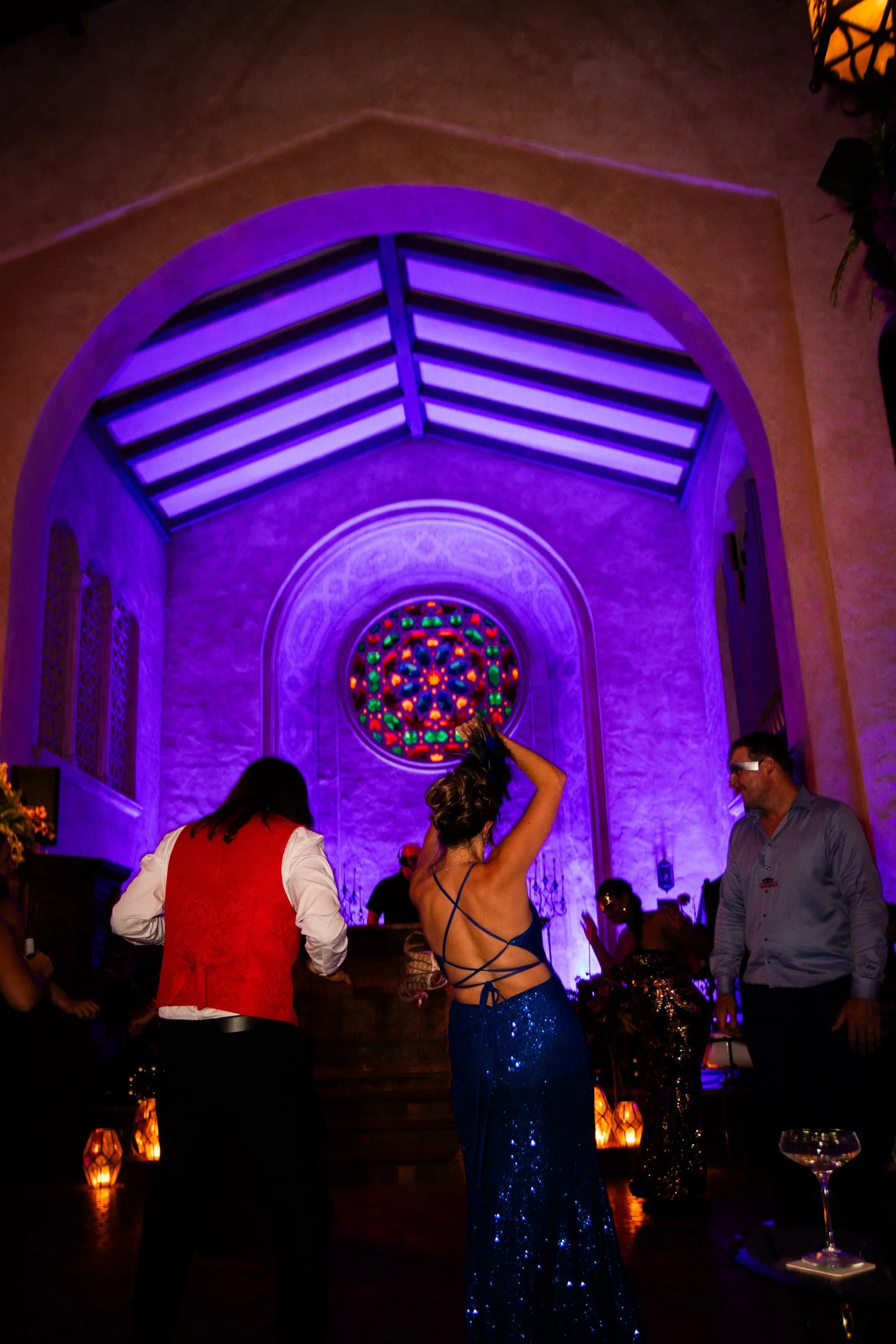 www.santabarbarawedding.com | Unitarian Society of Santa Barbara | Halloween Theme Wedding