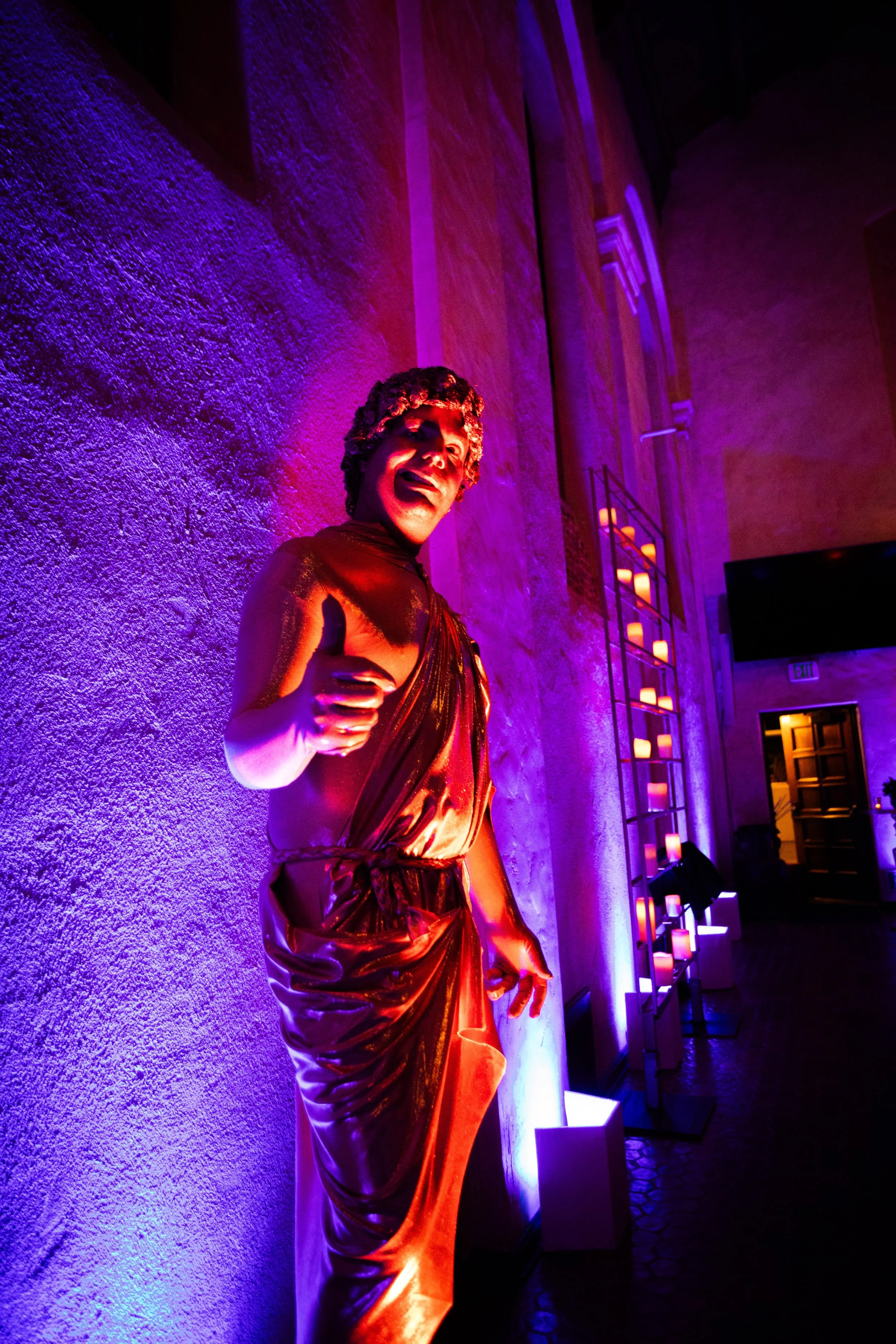 www.santabarbarawedding.com | Unitarian Society of Santa Barbara | Halloween Theme Wedding