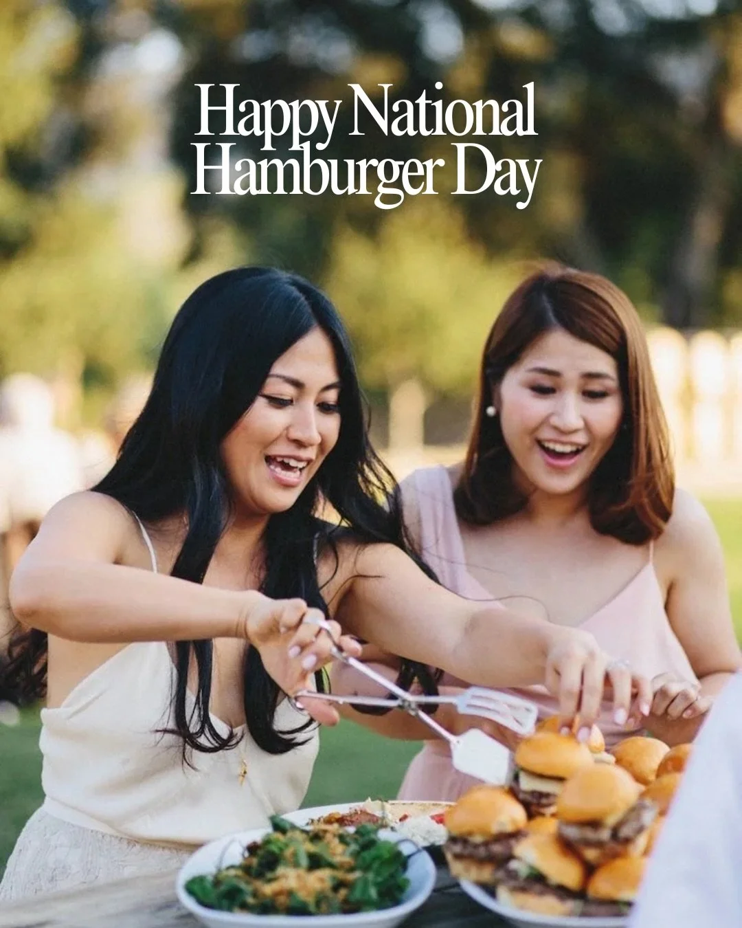 Happy National Hamburger Day! 🍔✨

And yes, we are absolutely making this about weddings.

Because here is the thing. A perfectly crafted burger, whether it shows up as a cocktail hour slider, a reception main course or a late night snack station bet